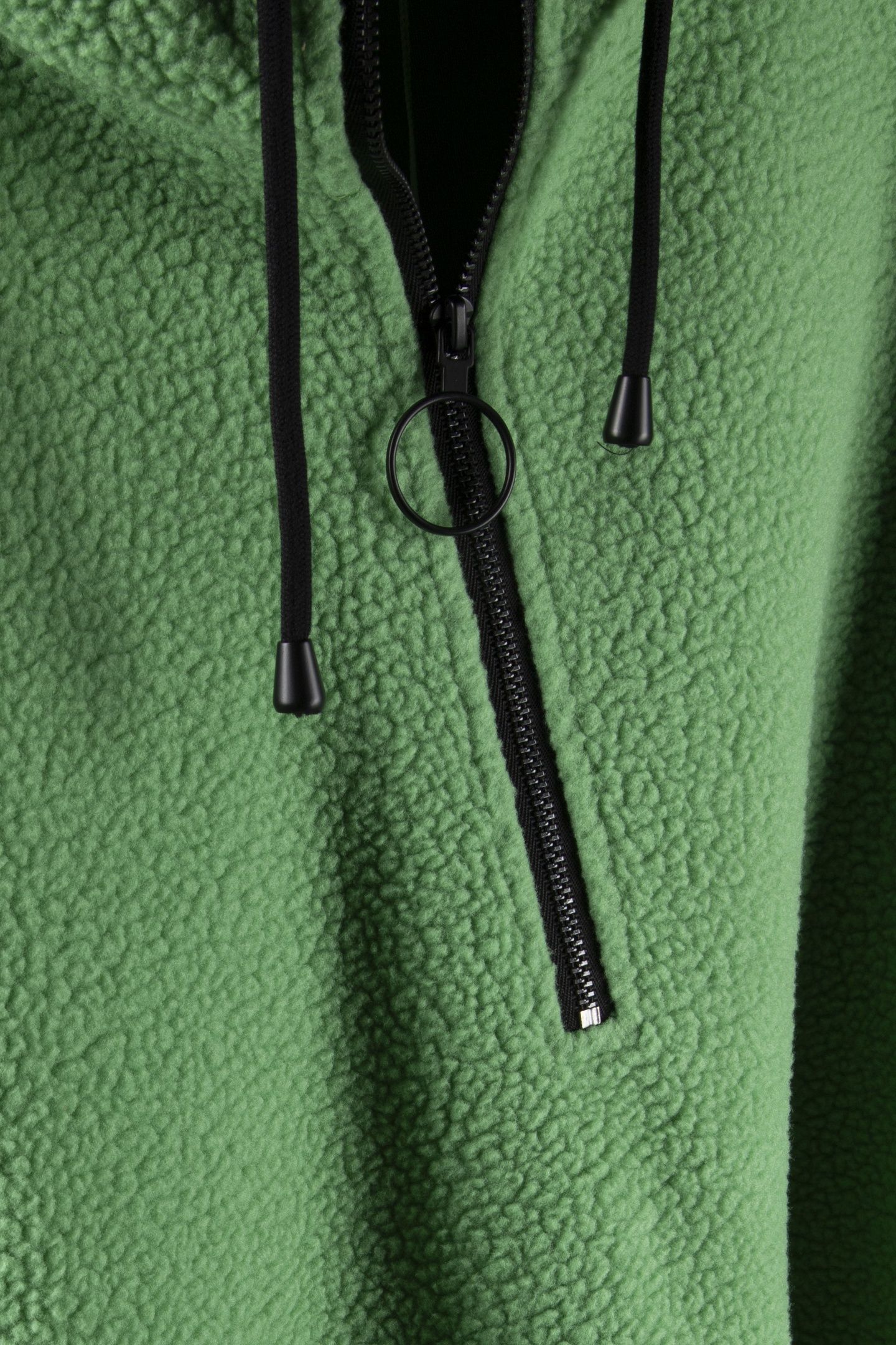 MACK FLEECE HOODIE GREEN 4