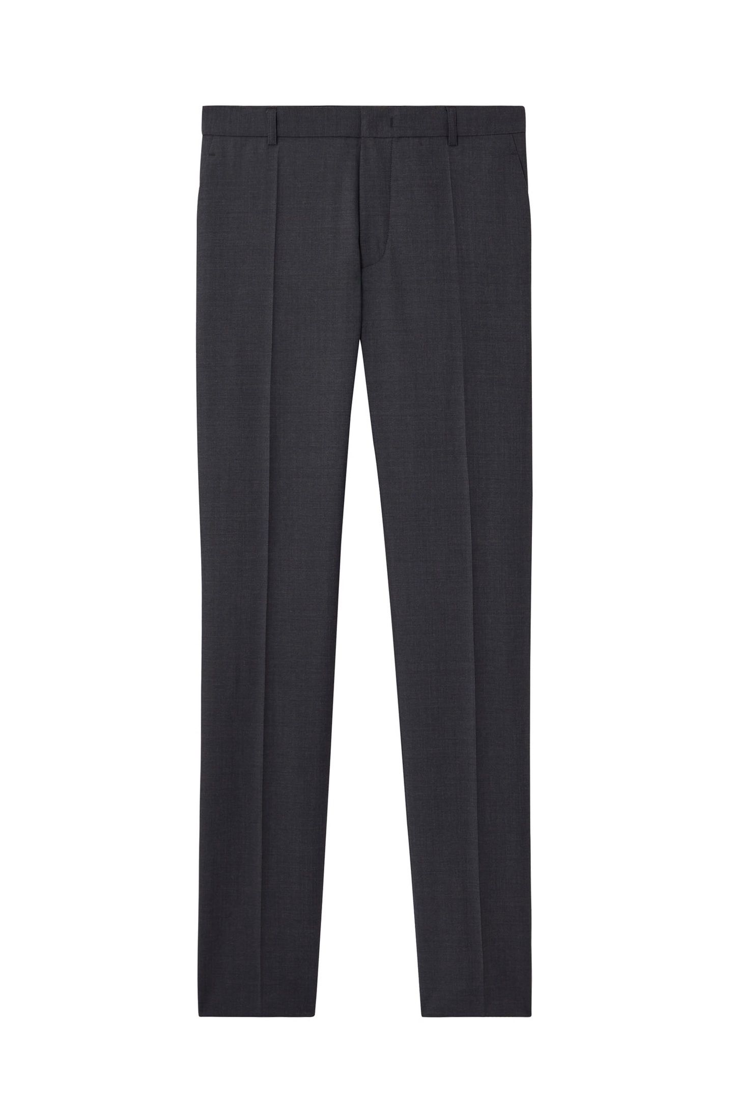 UNISEX TROUSERS FORMAL HEATHERED GREY 1