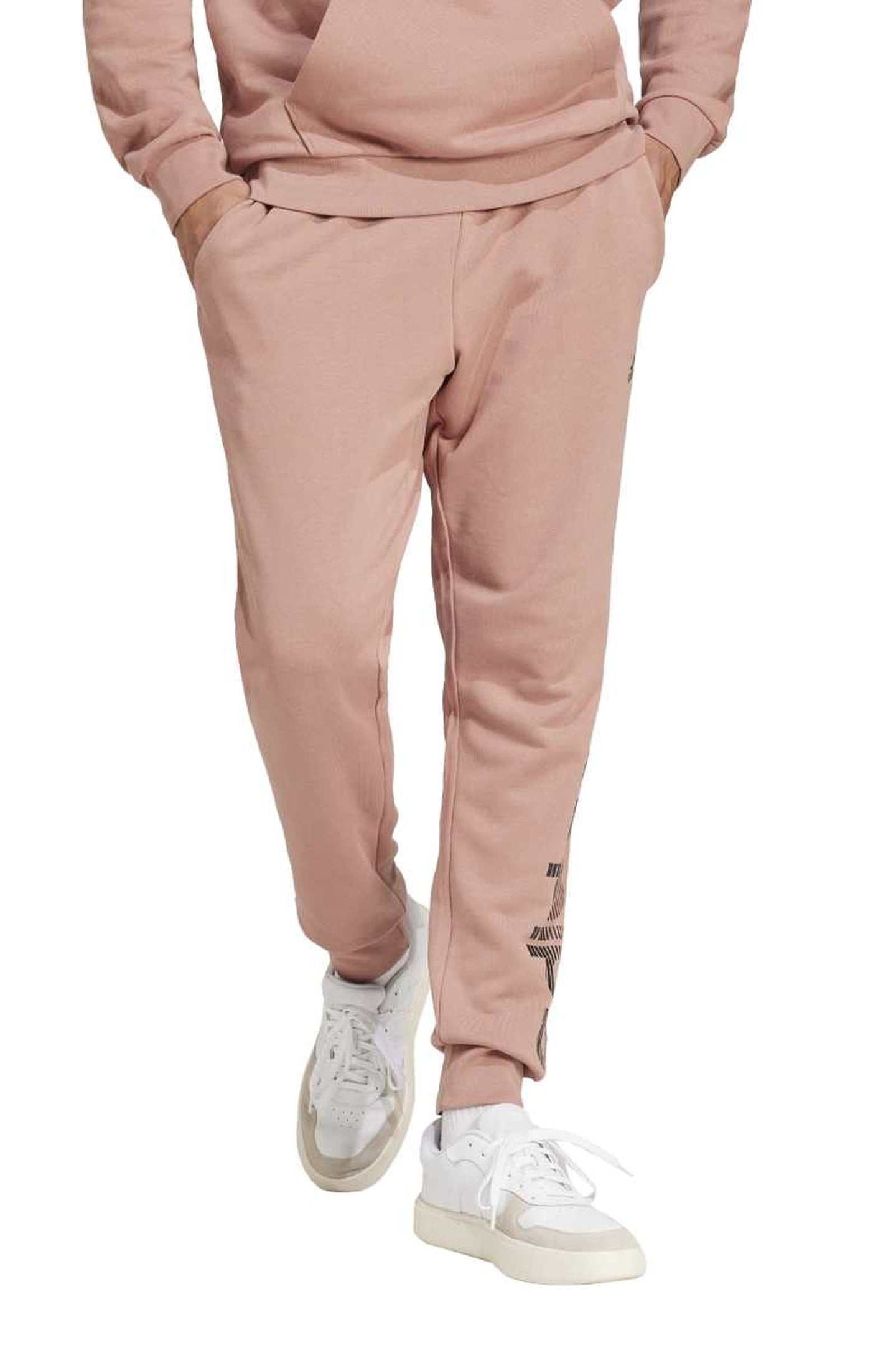 UNISEX LIN PANTS WARM CLAY 1
