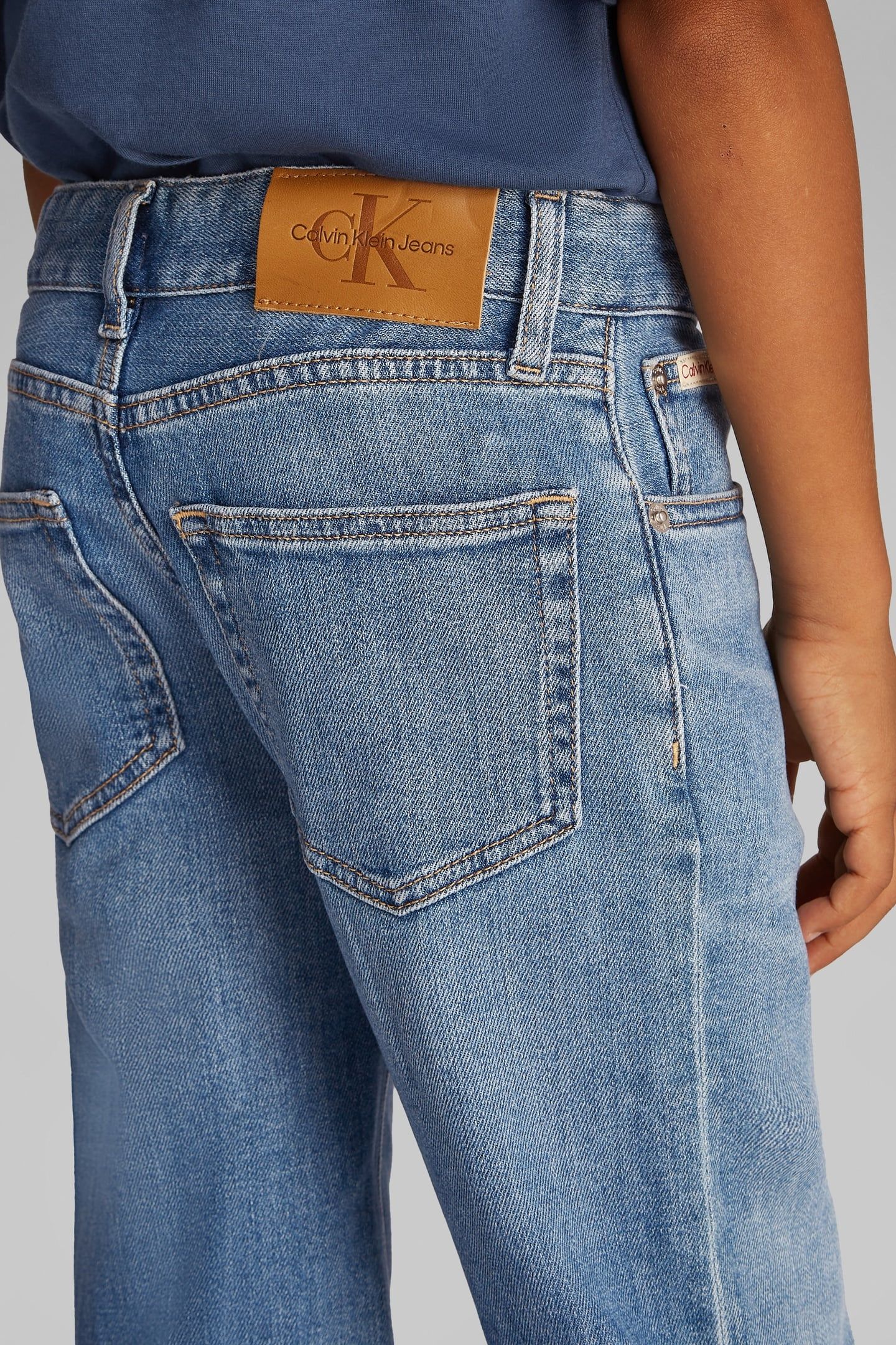 BOYS REGULAR STRAIGHT SOFT BLUE 5