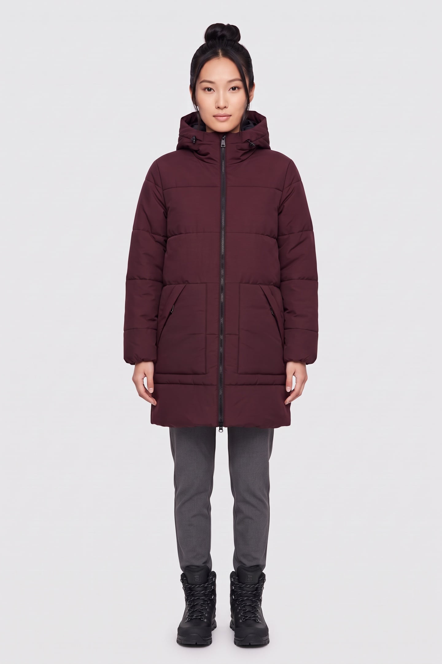 NORTHERN LITE COAT AMARANTH 1