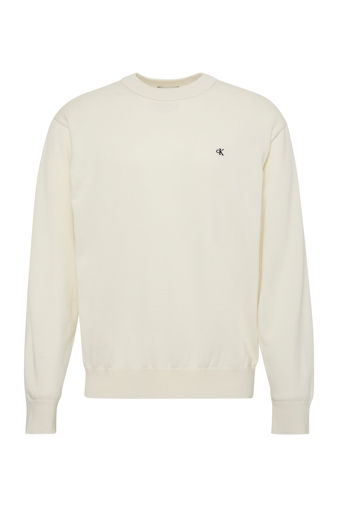LS COTTON RELAXED CREWNECK TOFU 4