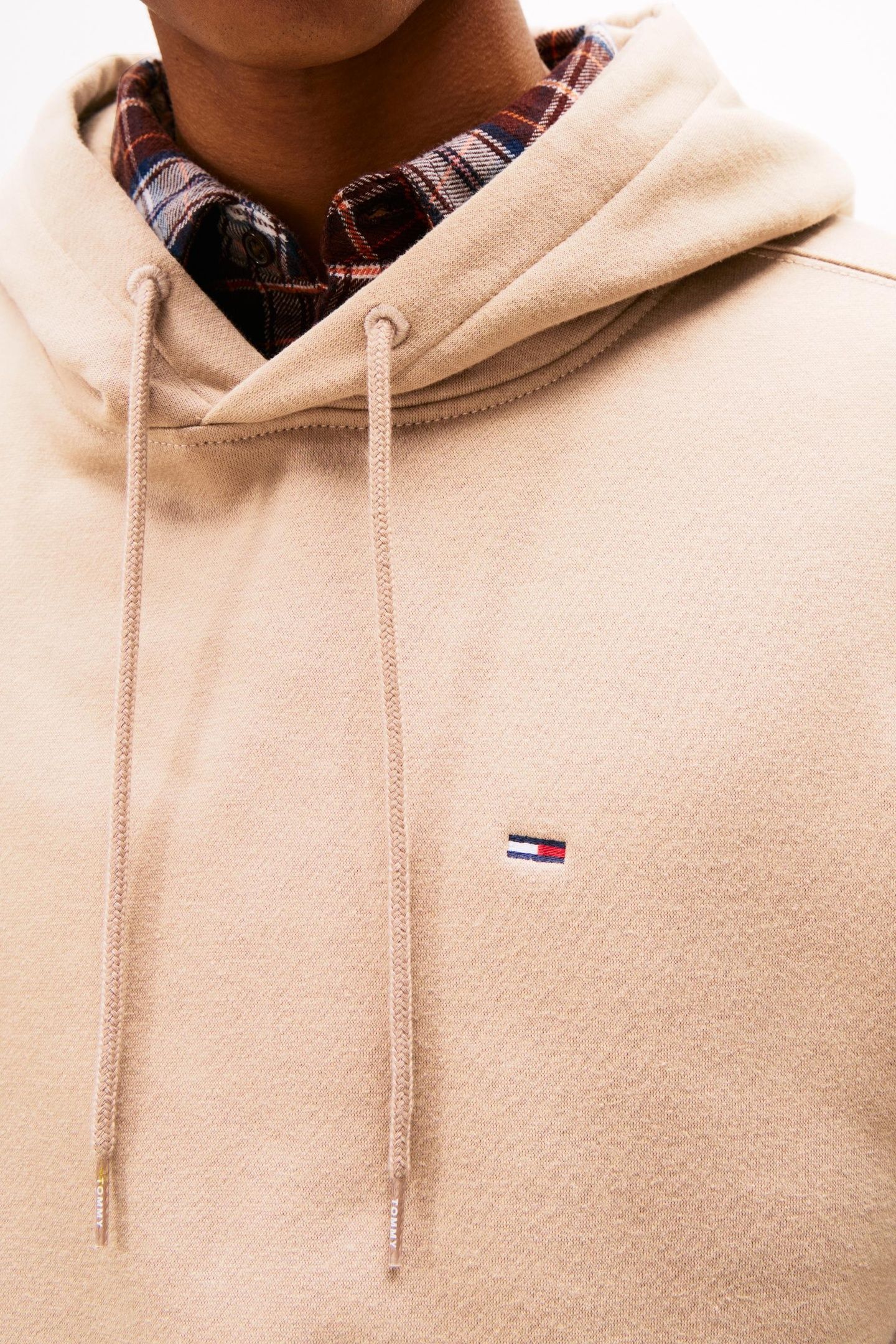 TJM REG FLAG HOODIE COASTAL TAUPE 5
