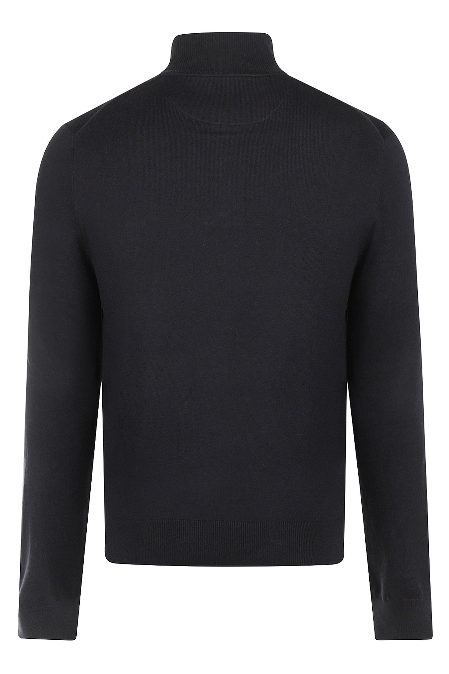 ZIP MOCK SWEATER NAVY 2