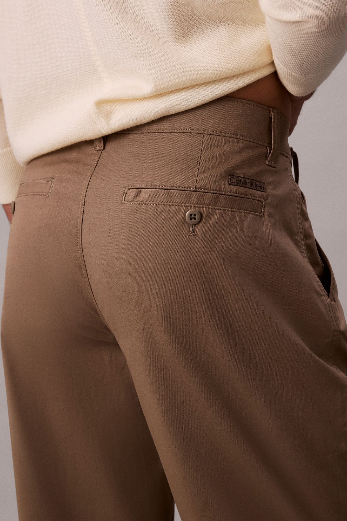 90S STRAIGHT TWILL COTTON TAUPE TONE 5