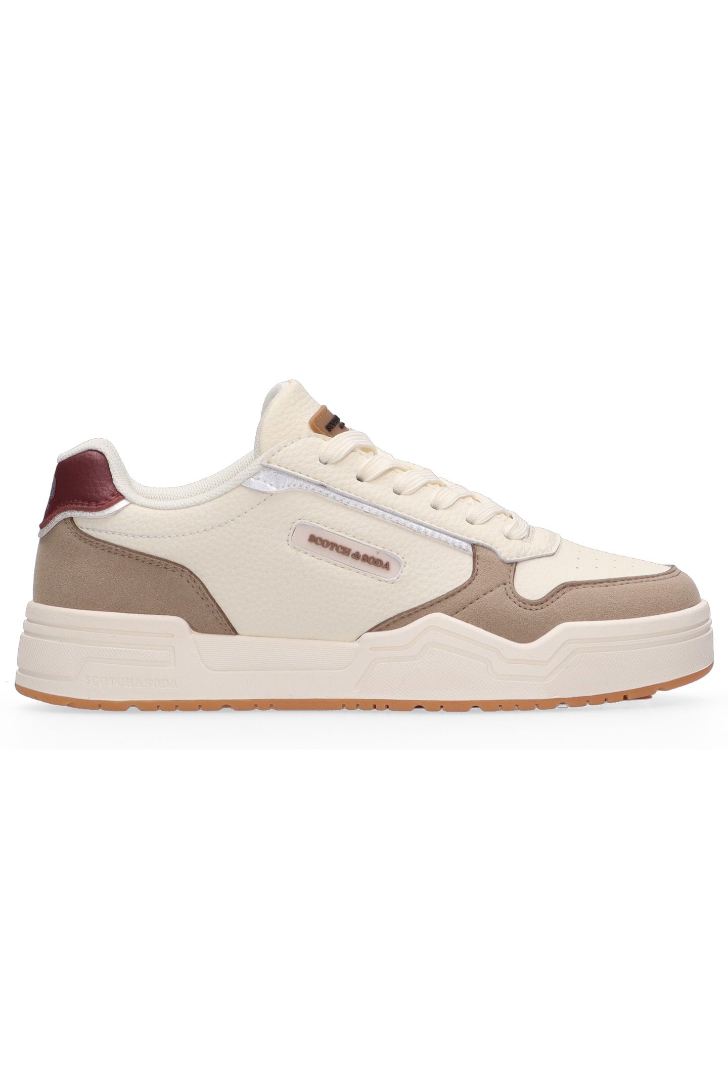 LILLIE SNEAKERS WHITE-TAUPE 1
