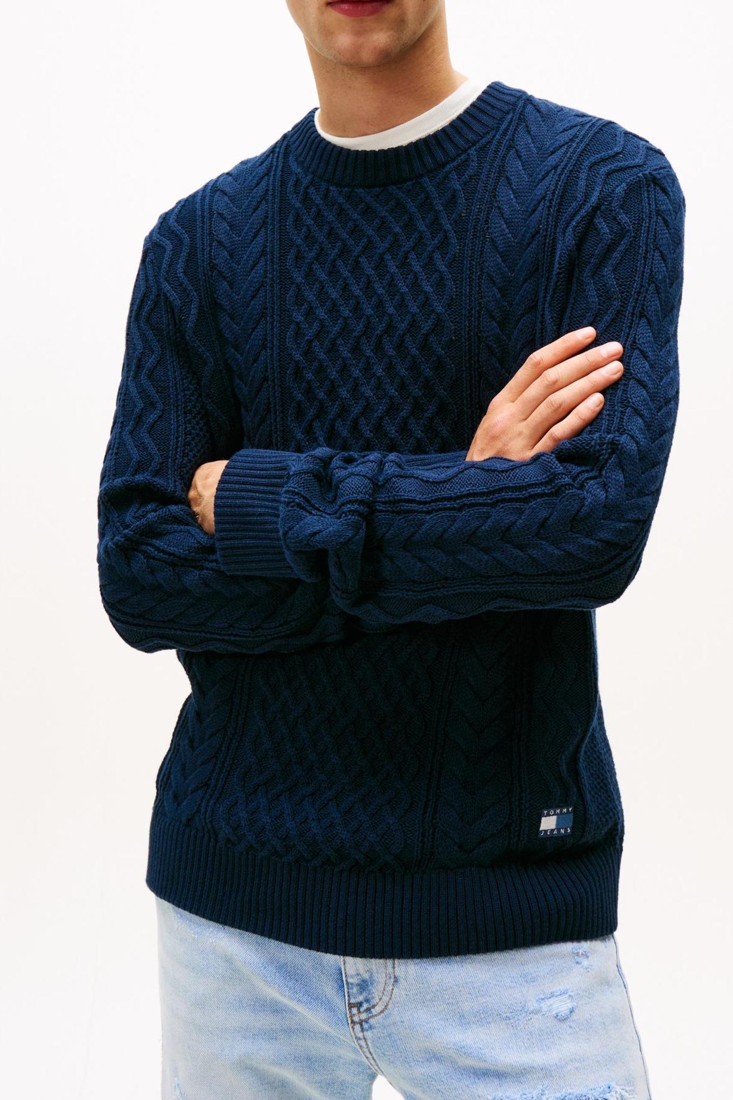 TJM SLIM BADGE CABLE DARK NIGHT NAVY TONAL 1