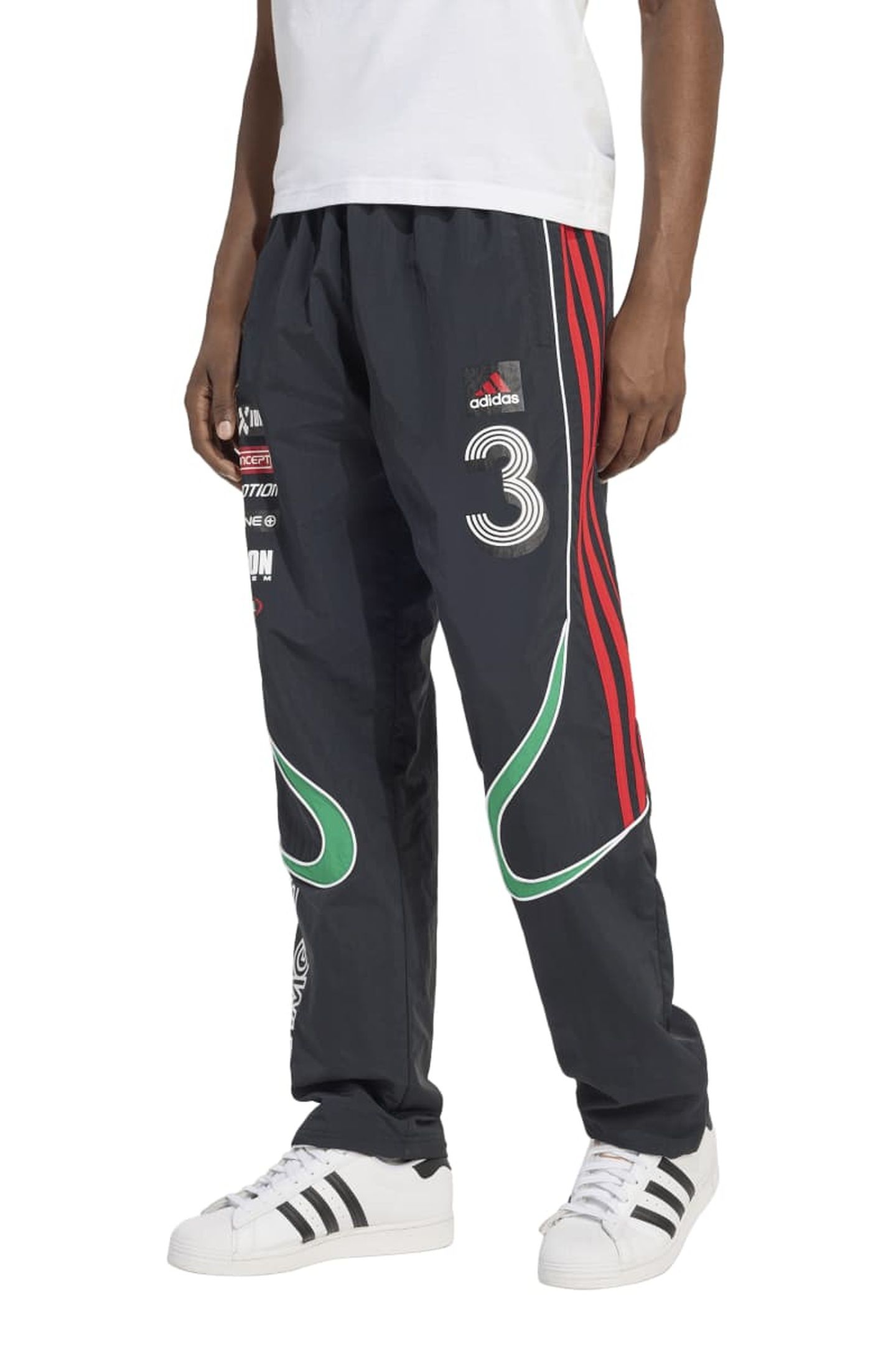UNISEX GFX TRACK PANT BLACK 2