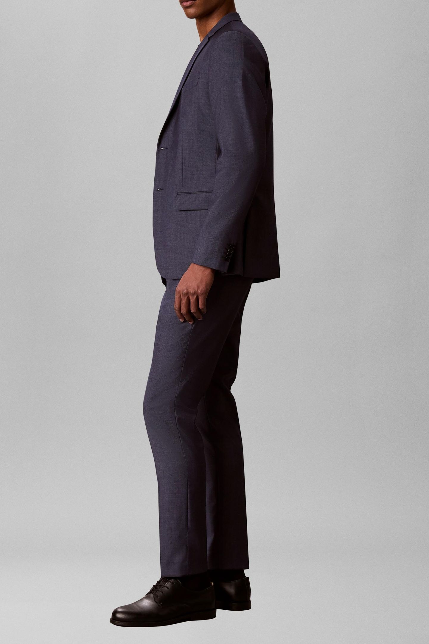 LS MICRO DOT SLIM BLAZER SLATE BLUE 5
