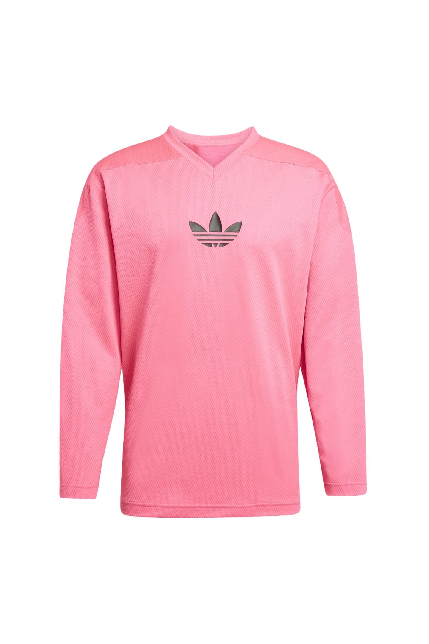 UNISEX MESH LS LUCID PINK 3