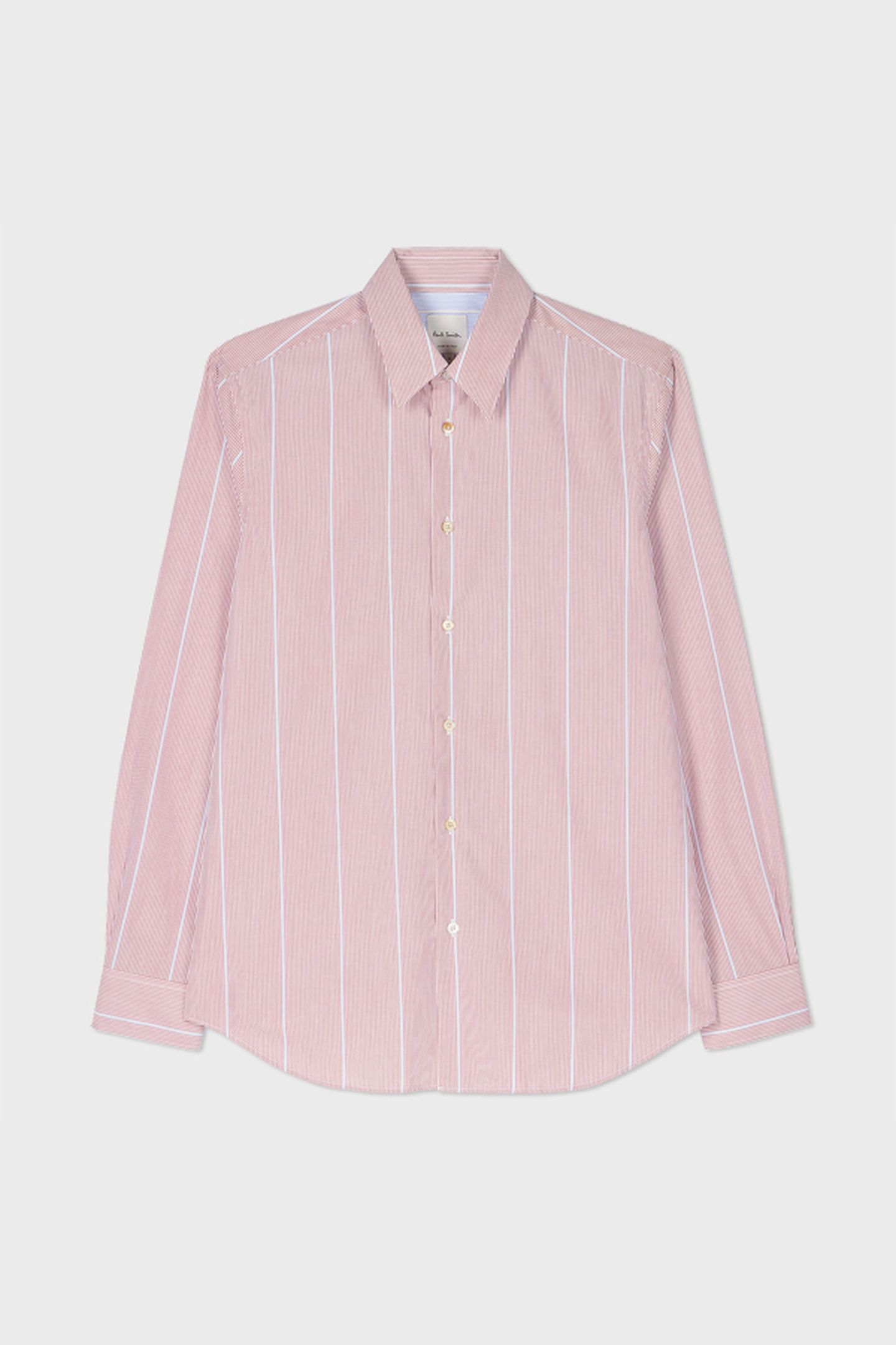 MENS S/C CASUAL FIT SHIRT BUBBLEGUM/RASP 2