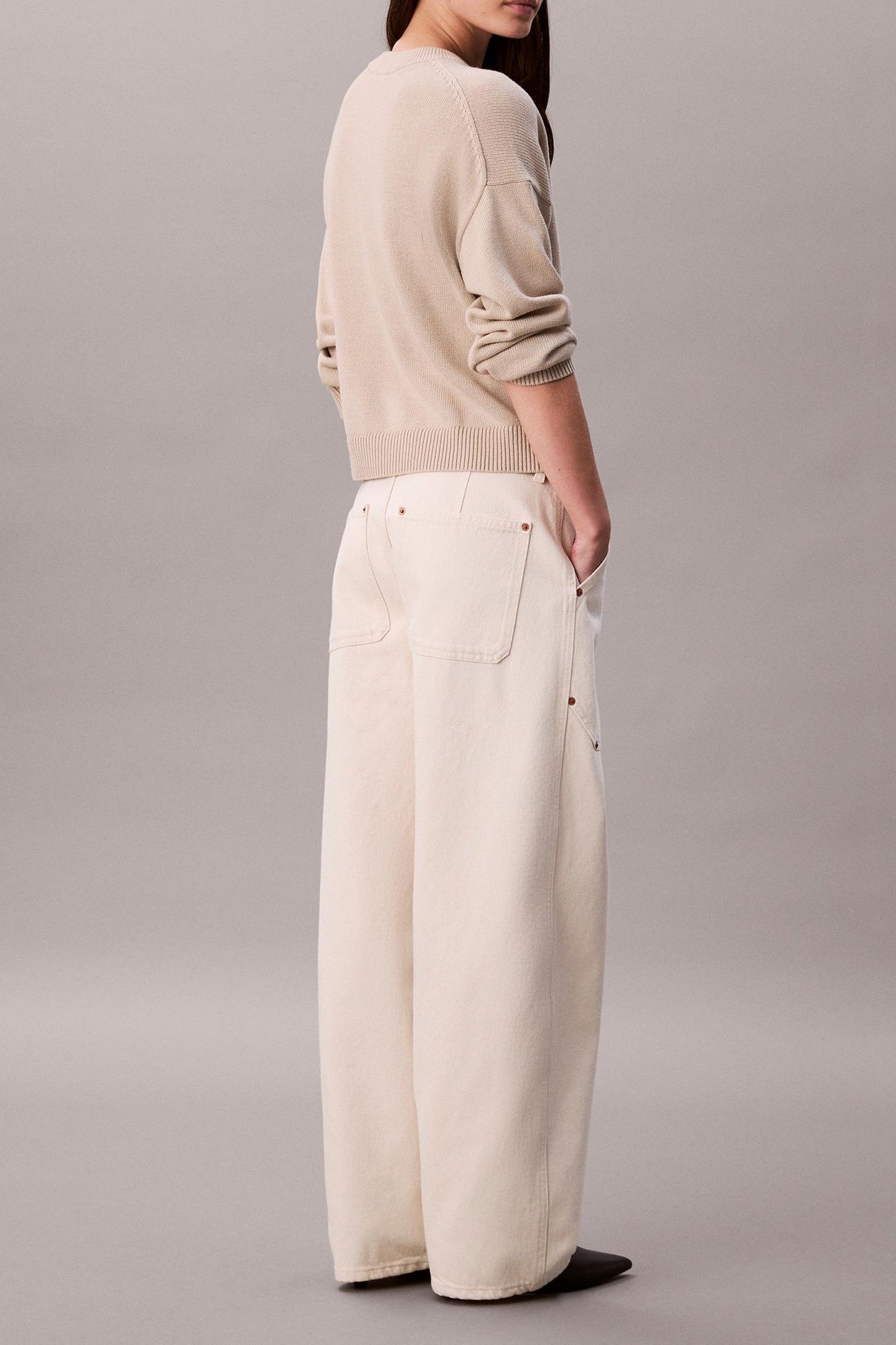 CARGO JEAN NATURAL RAW RINSE 2