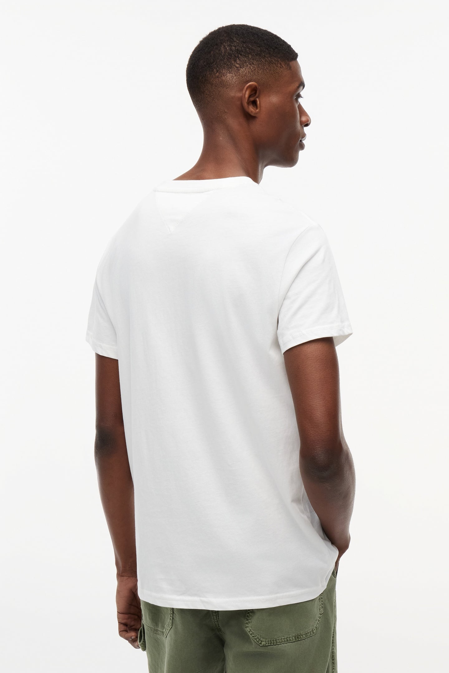 TJM SLIM LINEAR TEE ECRU 2