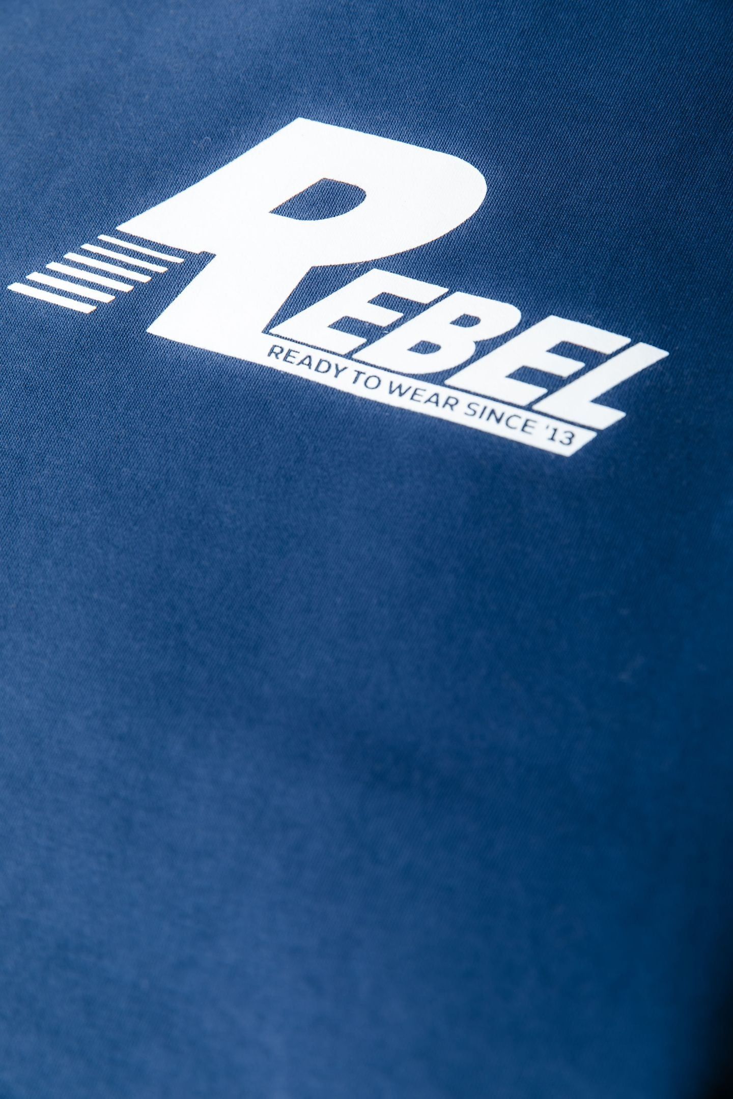 LOGOS DROPPED SHOULDER SWEAT DEEP COBALT 4