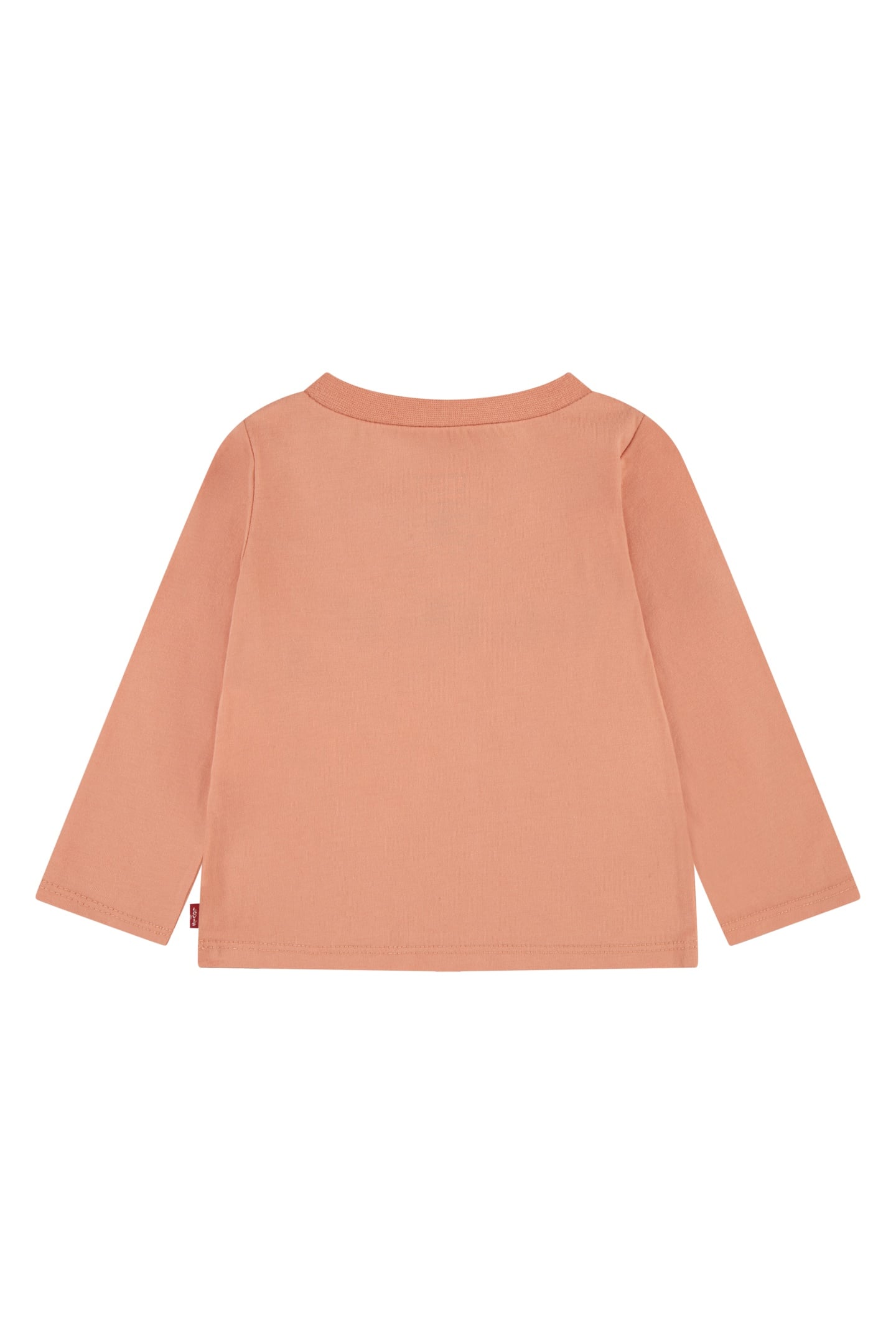 GIRLS L/S BATWING TEE TERRA COTTA 2