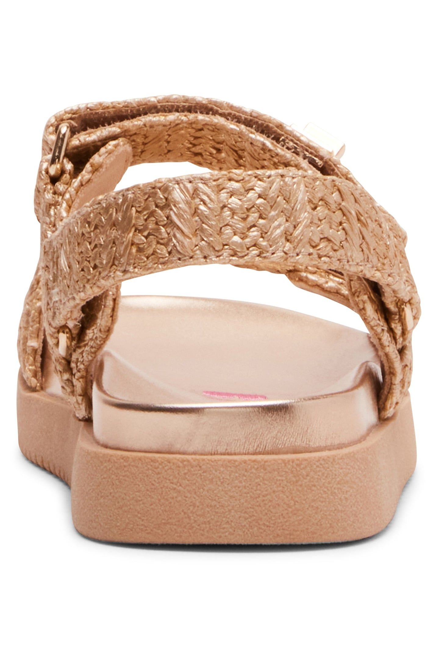 JMONA SANDALS GOLD RAFFIA 5