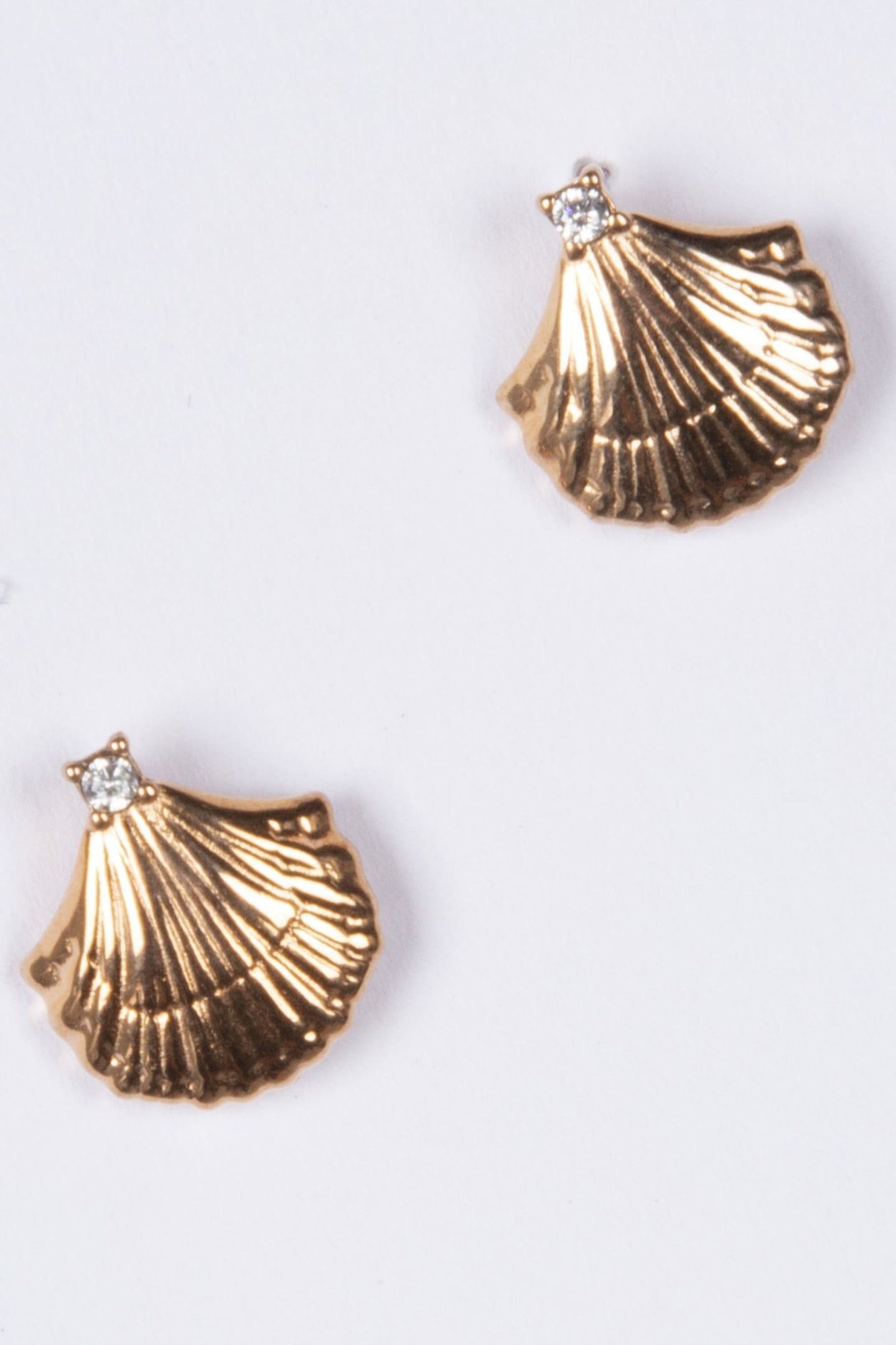 SMALL SHELL OHRRINGE ROSEGOLD 2