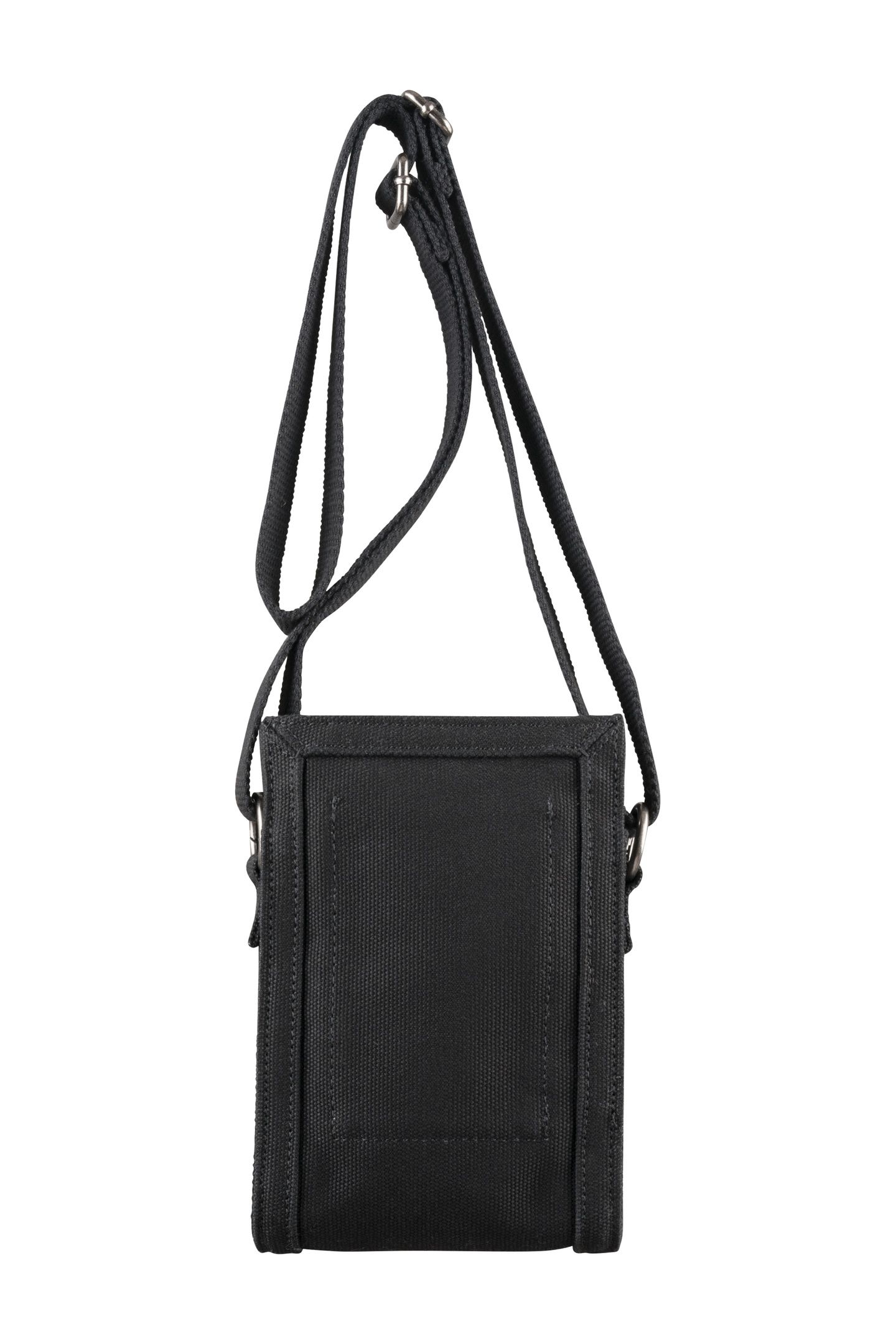 UNISEX CROSSBODY POUCH UPCYCLED BLACK 2