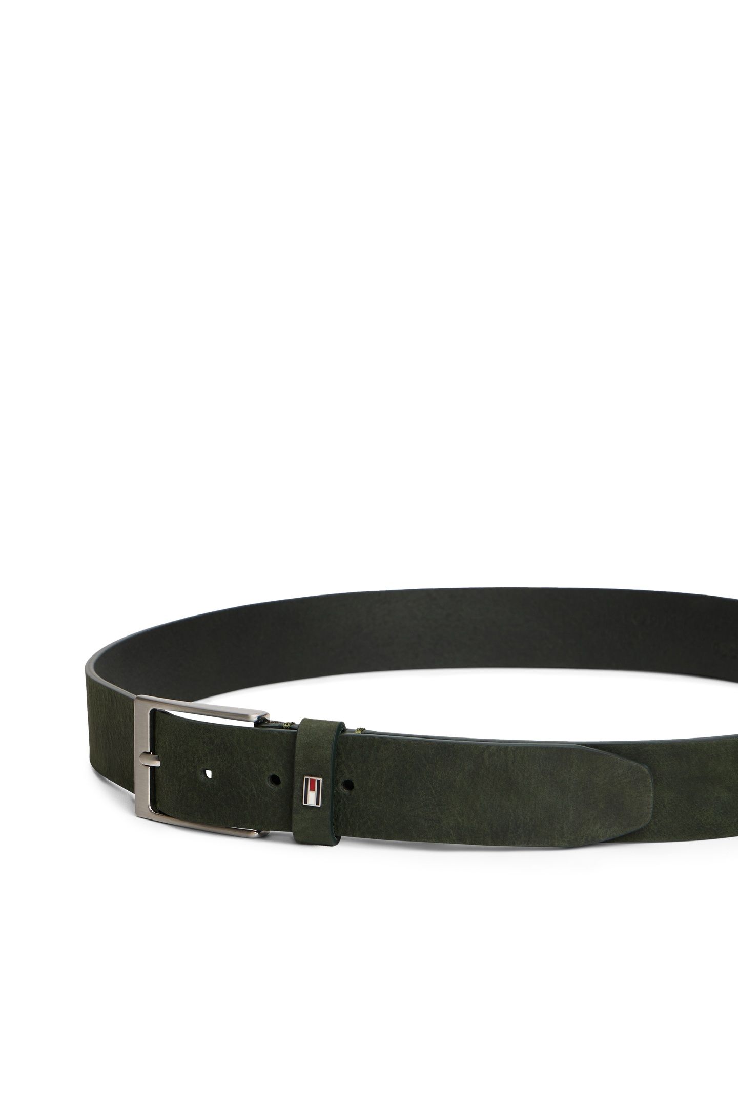 LAYTON 3.5 NUBUCK BELT DARK WOODLAND 3