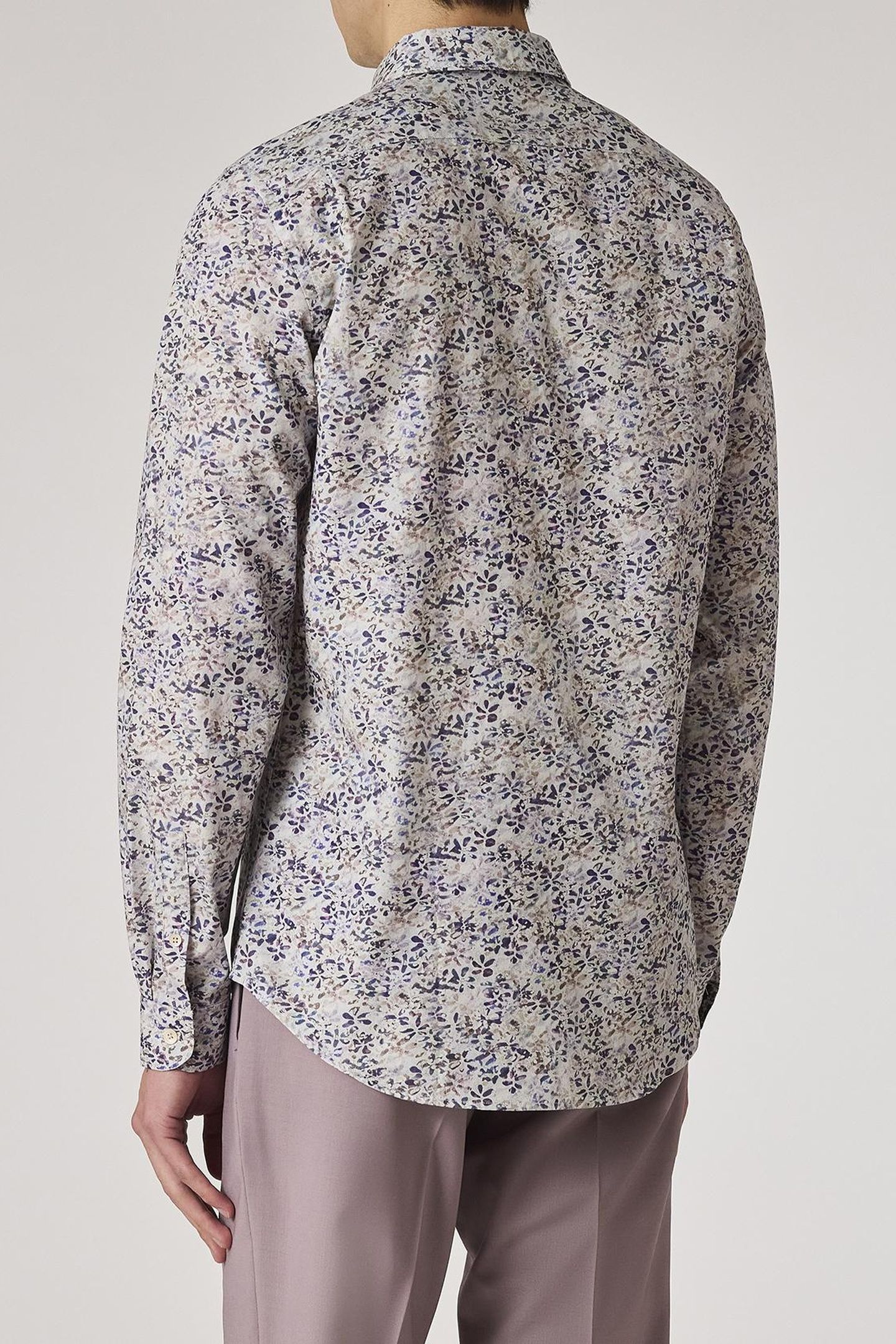 MENS LS TAILORED FIT SHIRT LIGHT BLUE 3