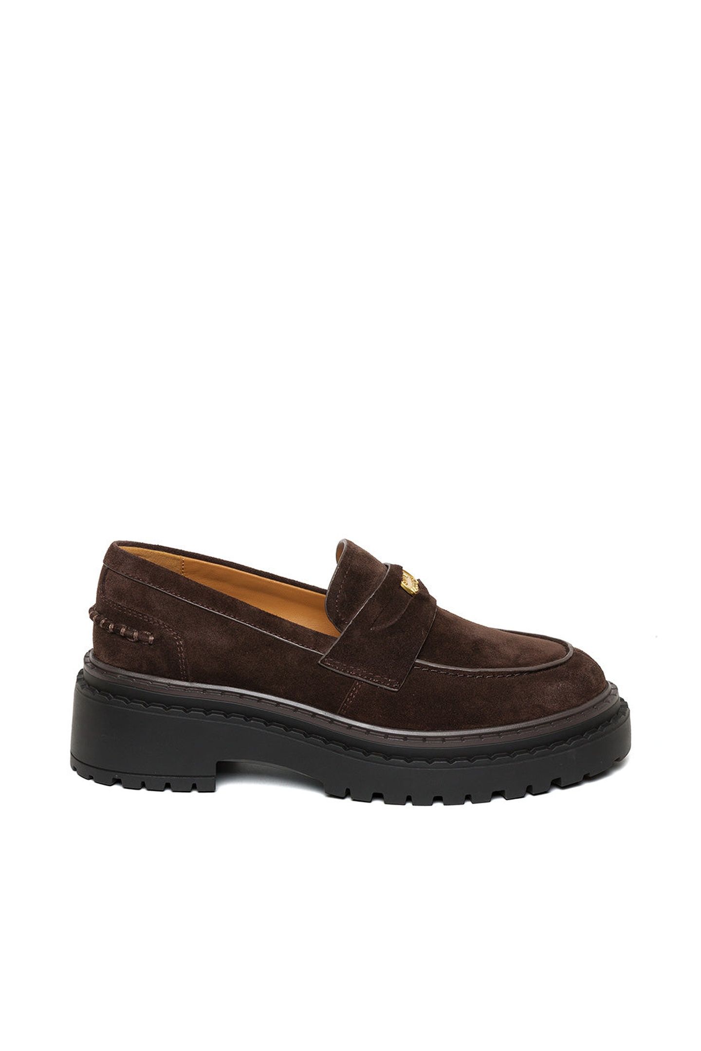 PURSUIT FLAT SHOES BROWN SUEDE 1