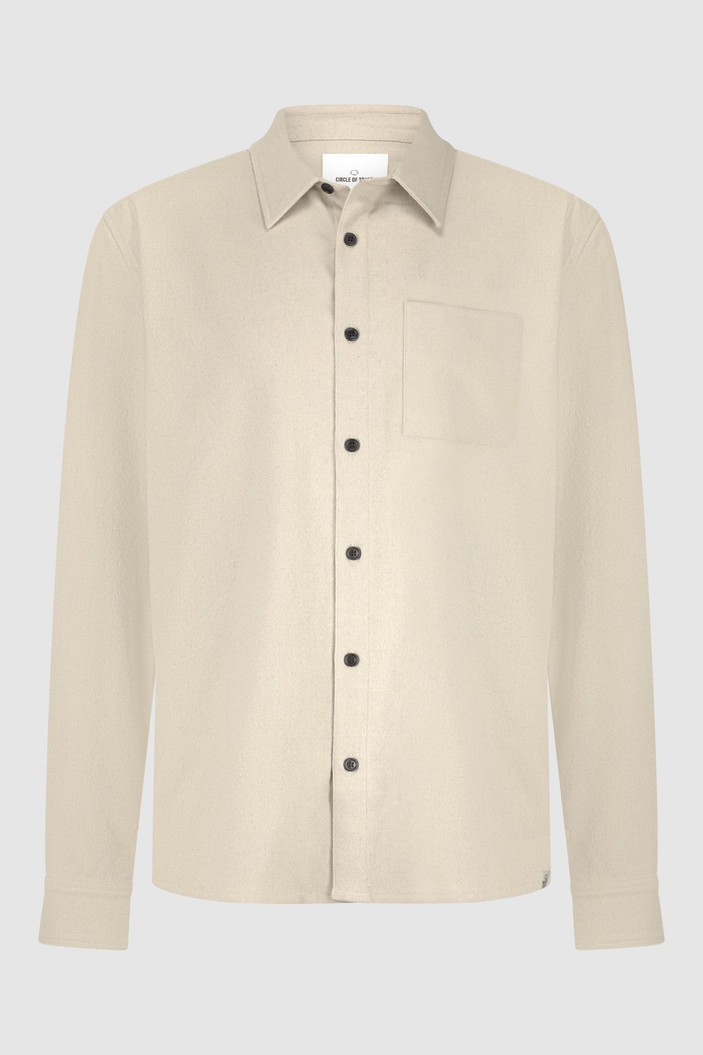 RICK SHIRT FLINT GREY MELANGE 1