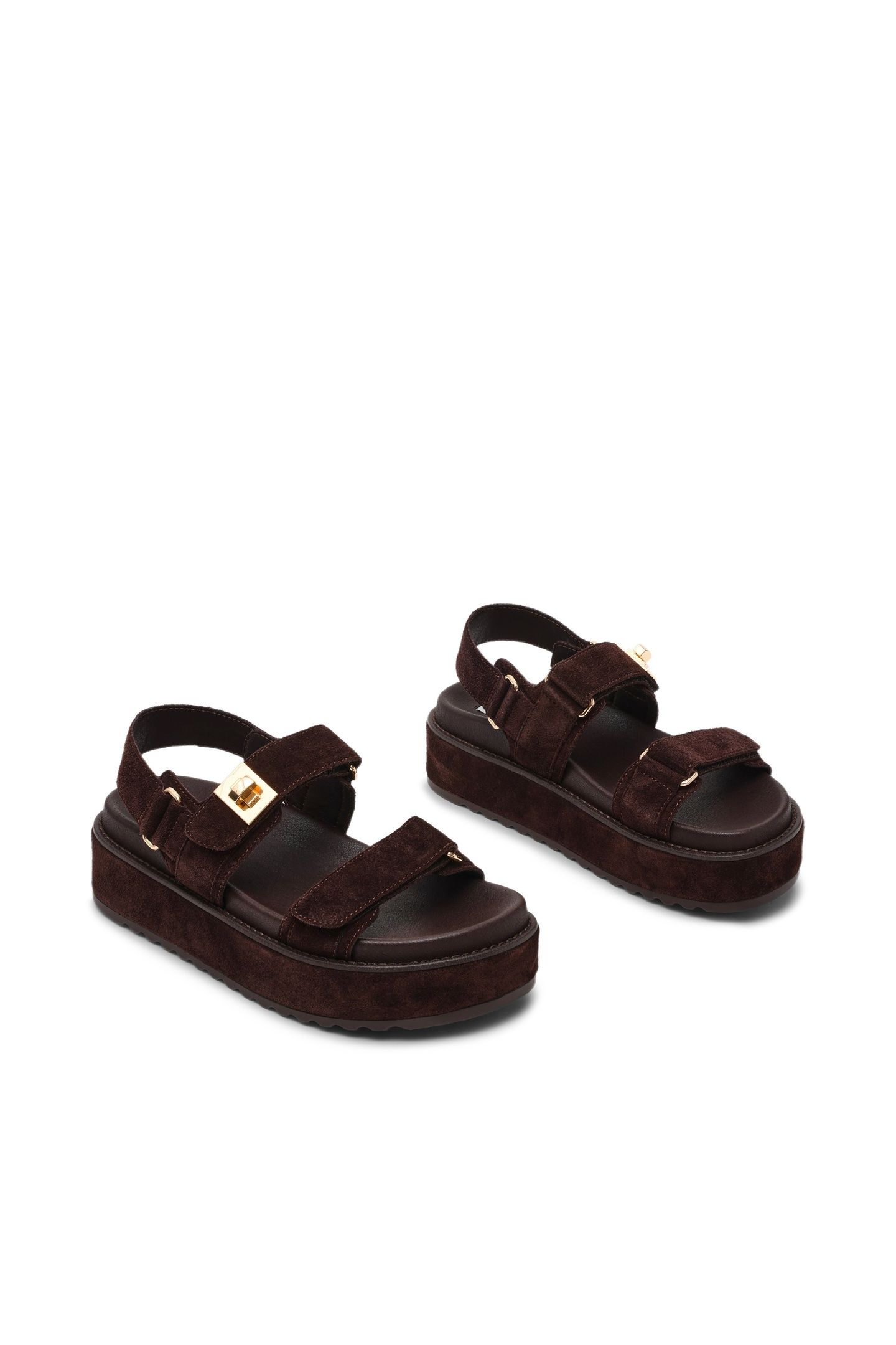 BIGMONA SANDALS BROWN SUEDE 2