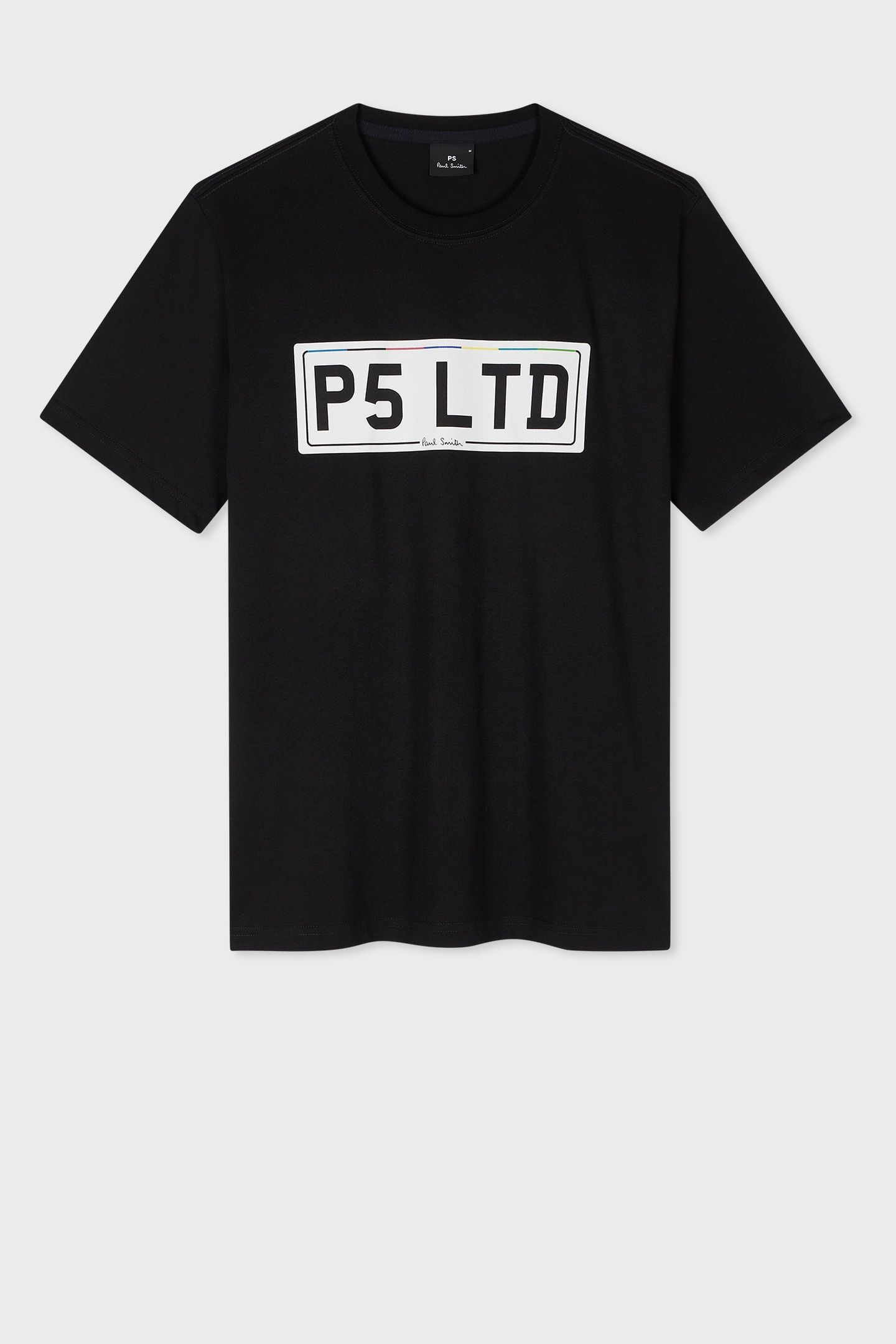 MENS REG FIT SS T SHIRT P5 LTD BLACK 6