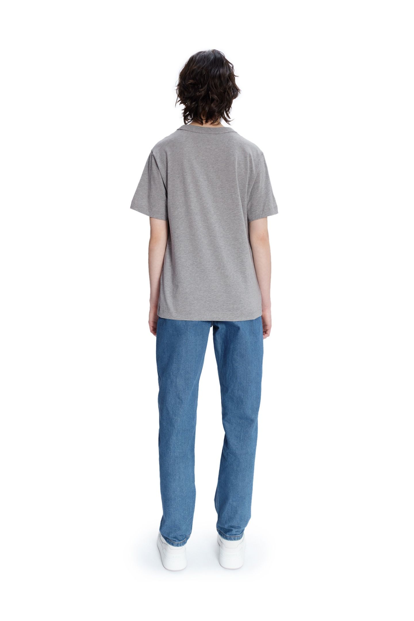 UNISEX T SHIRT UNISEX HEATHERED GREY 2