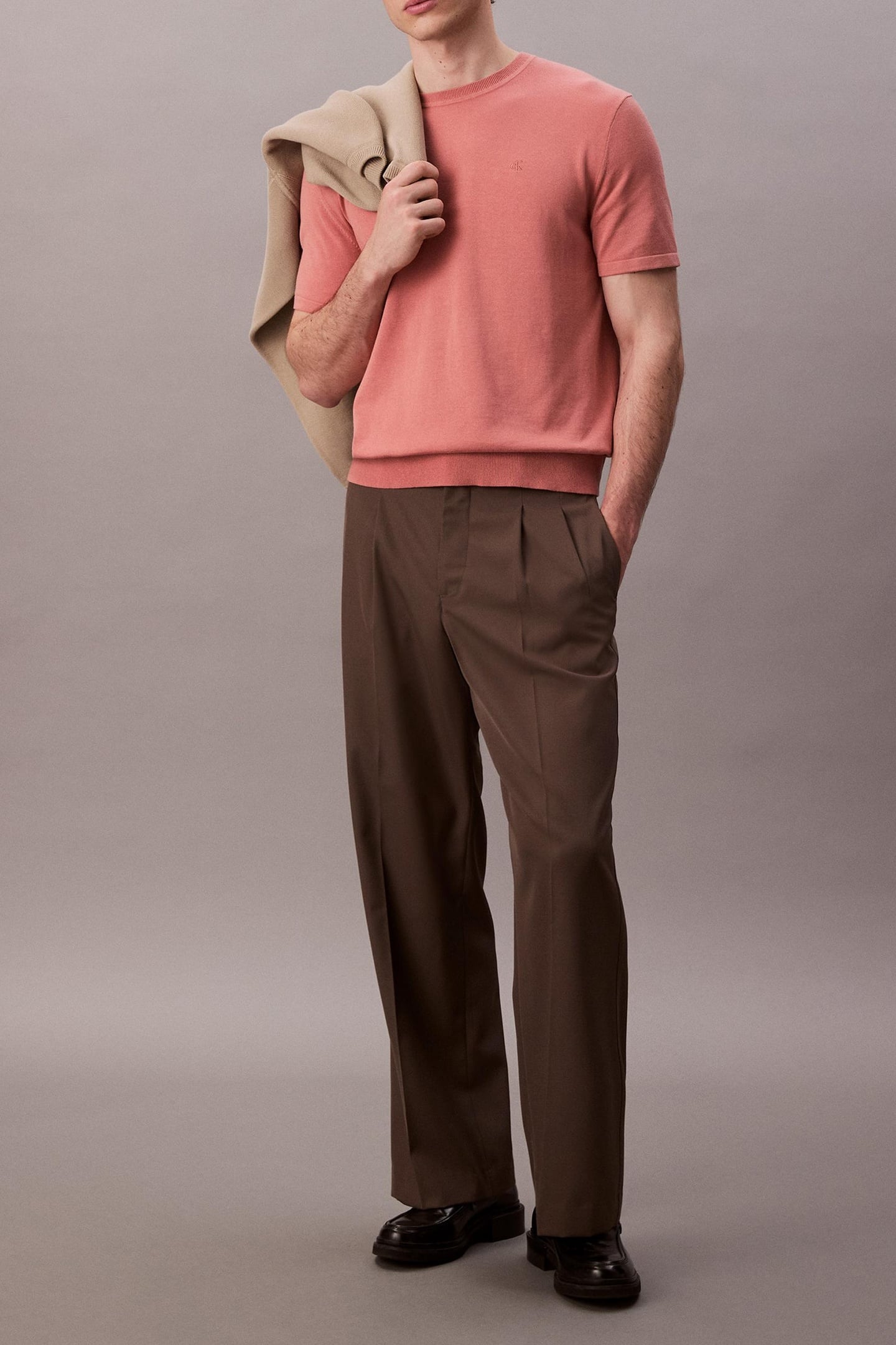 SS SUPIMA COTTON CREW SUNSET ROSE 3