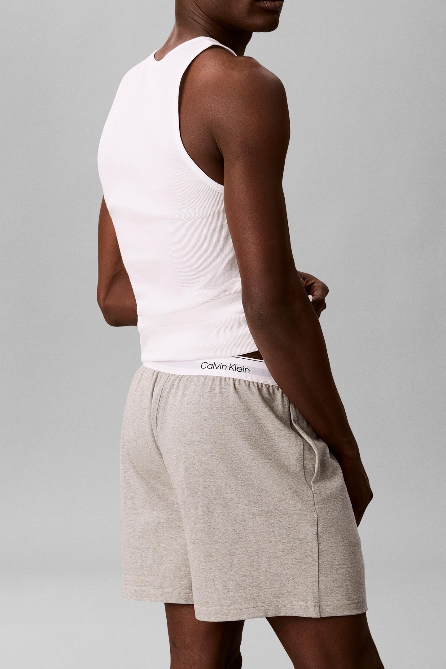 SLEEP SHORT GREY HEATHER 7