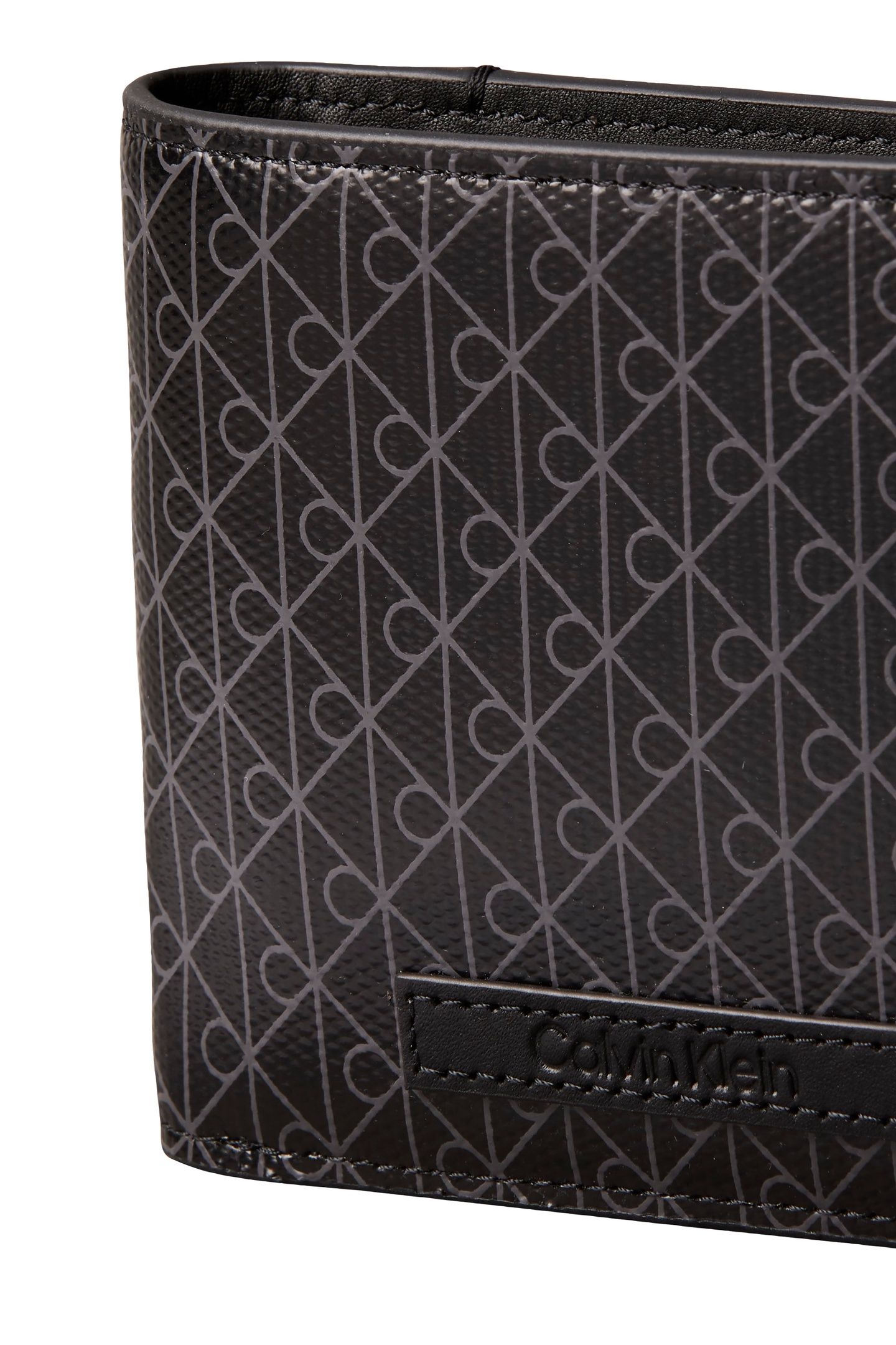 EMBLEM COATED WALLET BLACK 4