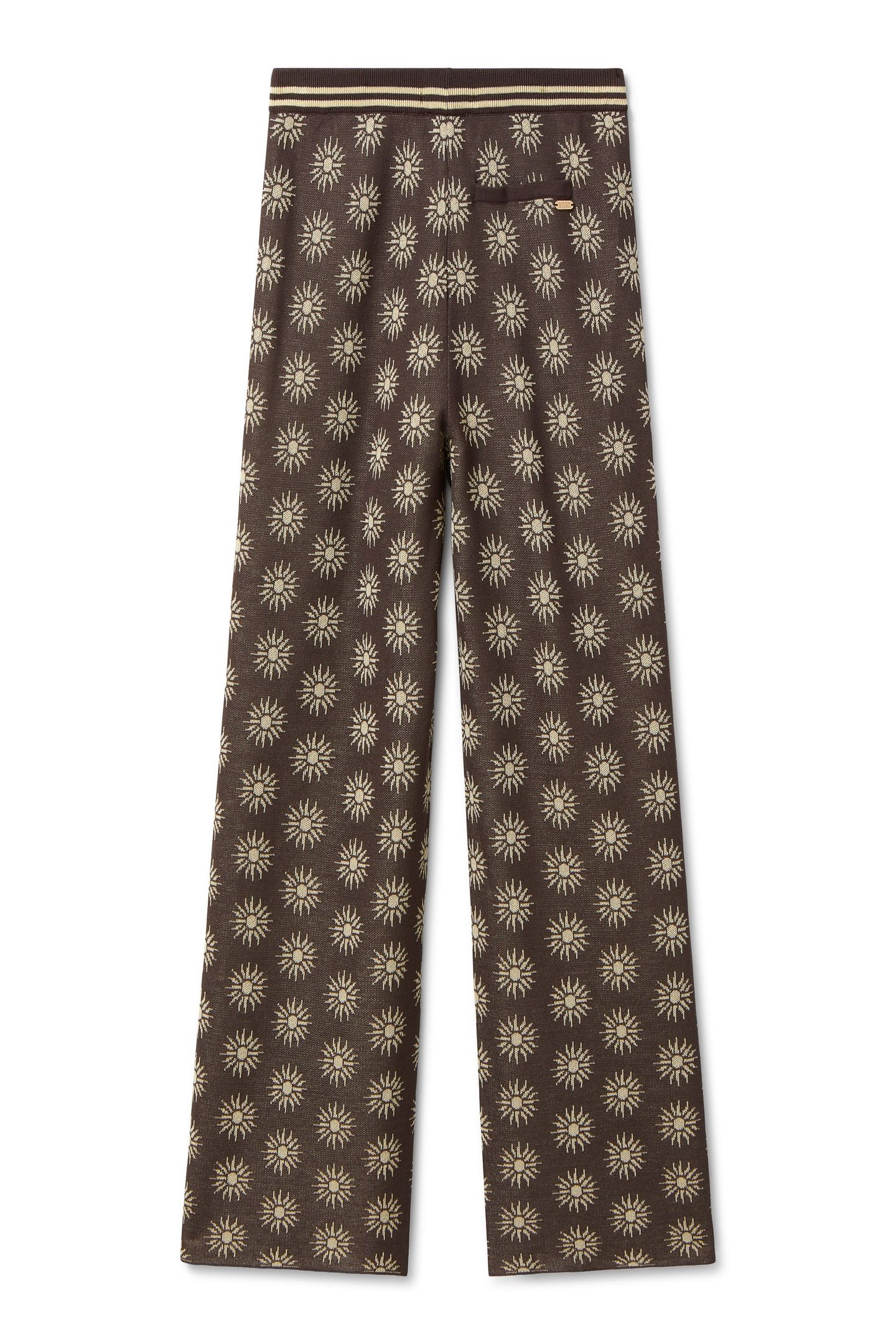 DRAWSTRING PANT SEAL BROWN/ REED YELLOW 4