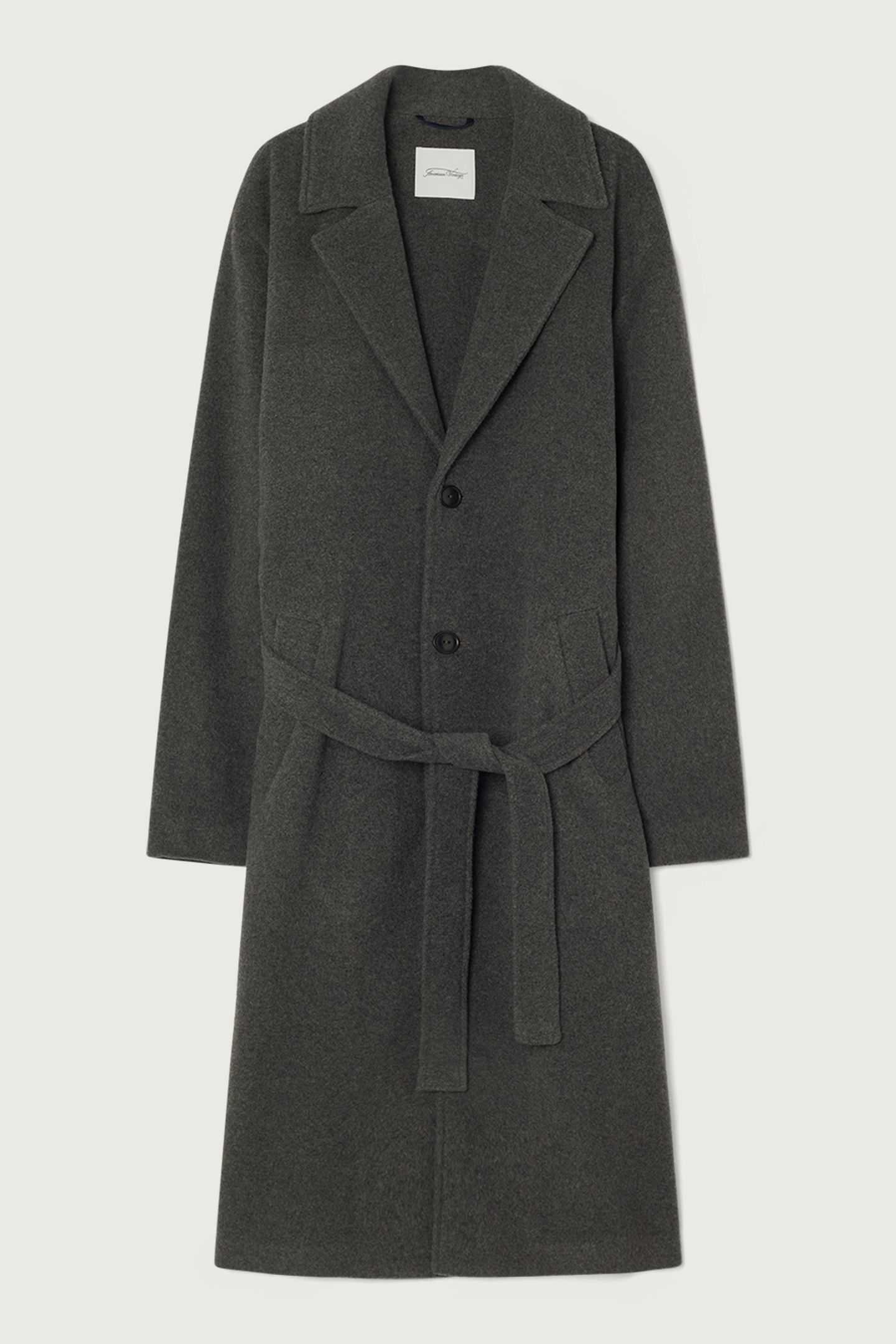 RIKITA COAT ANTHRACITE CHINE 1