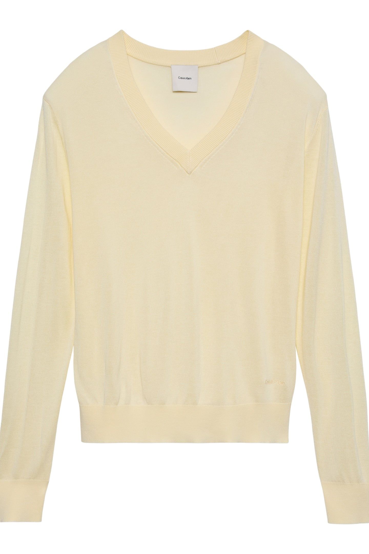 FINE GAUGE VISCOSE SWEATER PEAR SORBET 4