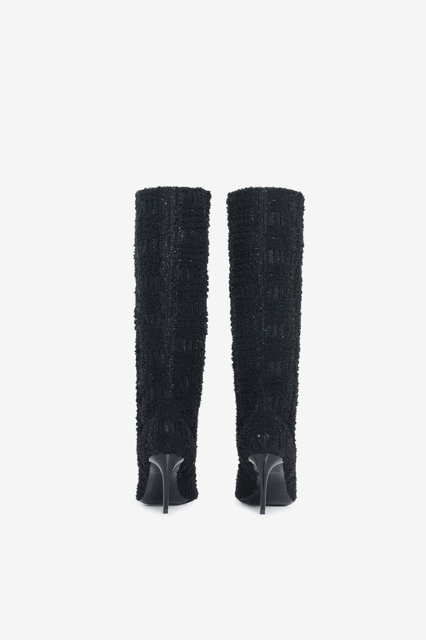 DAVYN TWEED BOOT BLACK GLITTER 4