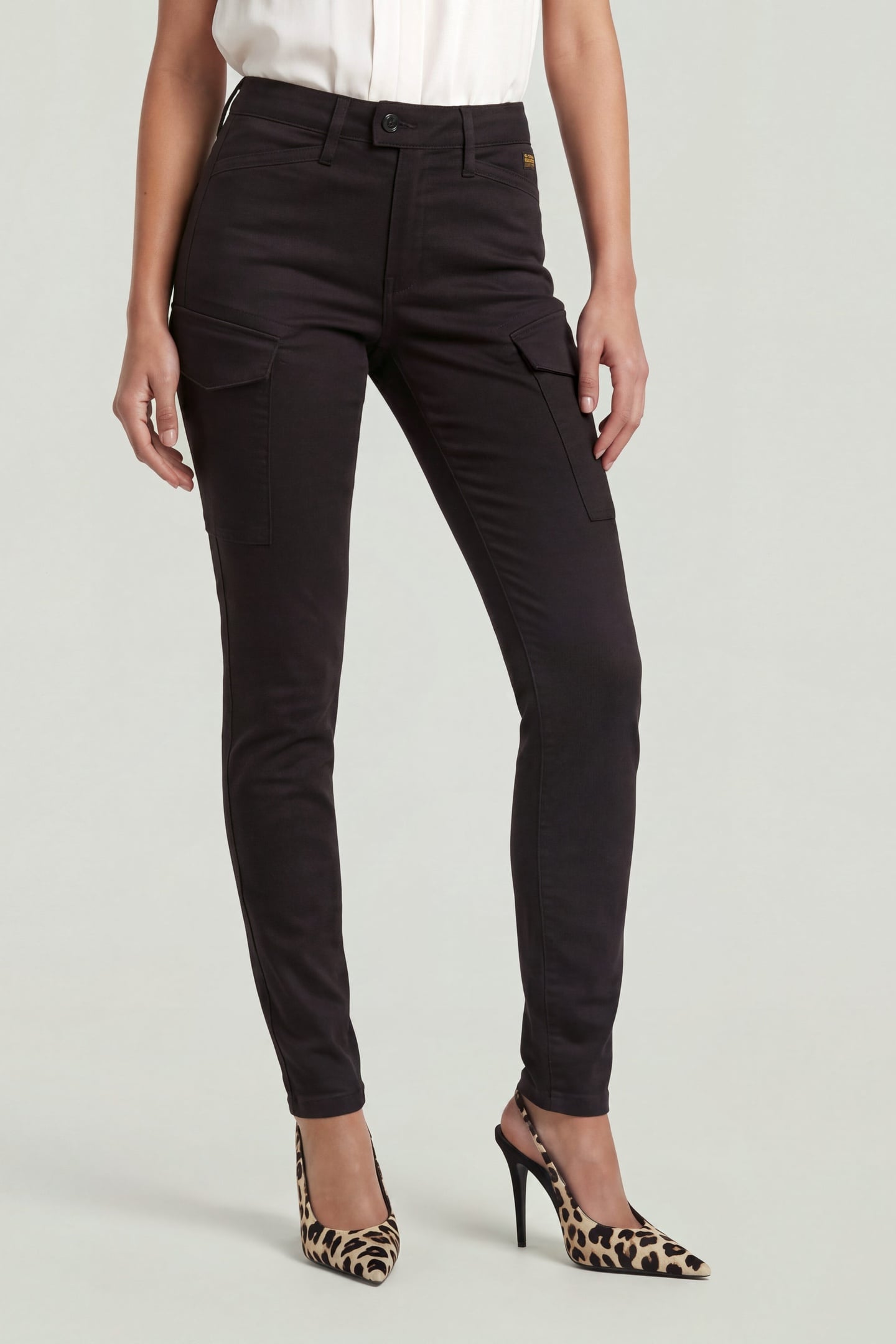 BLOSSITE G-SHAPE ARMY HIGH SKINNY BLACK 1