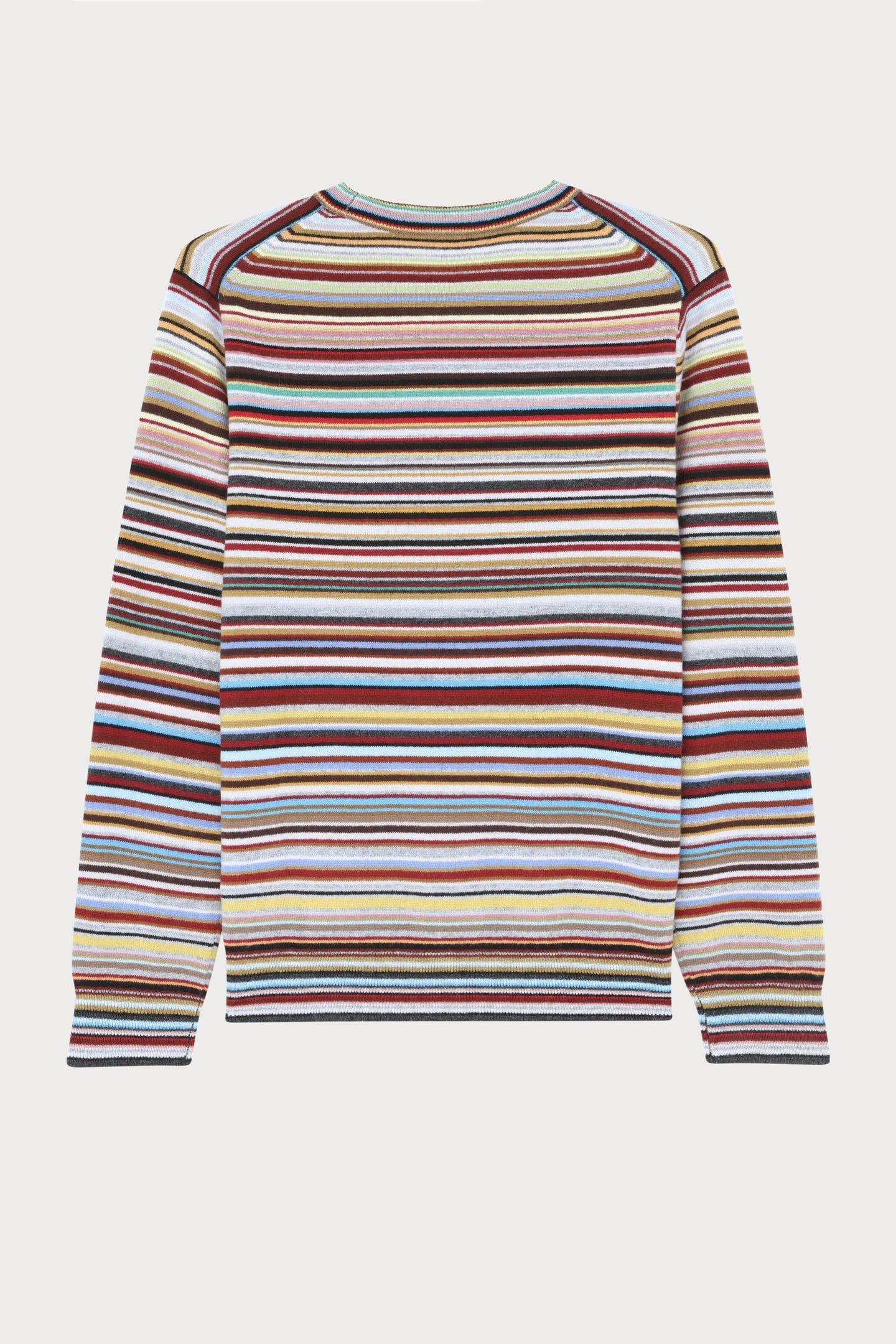 WOMENS KNITTED SWEATER CREW NECK MULTI COLOURED 7