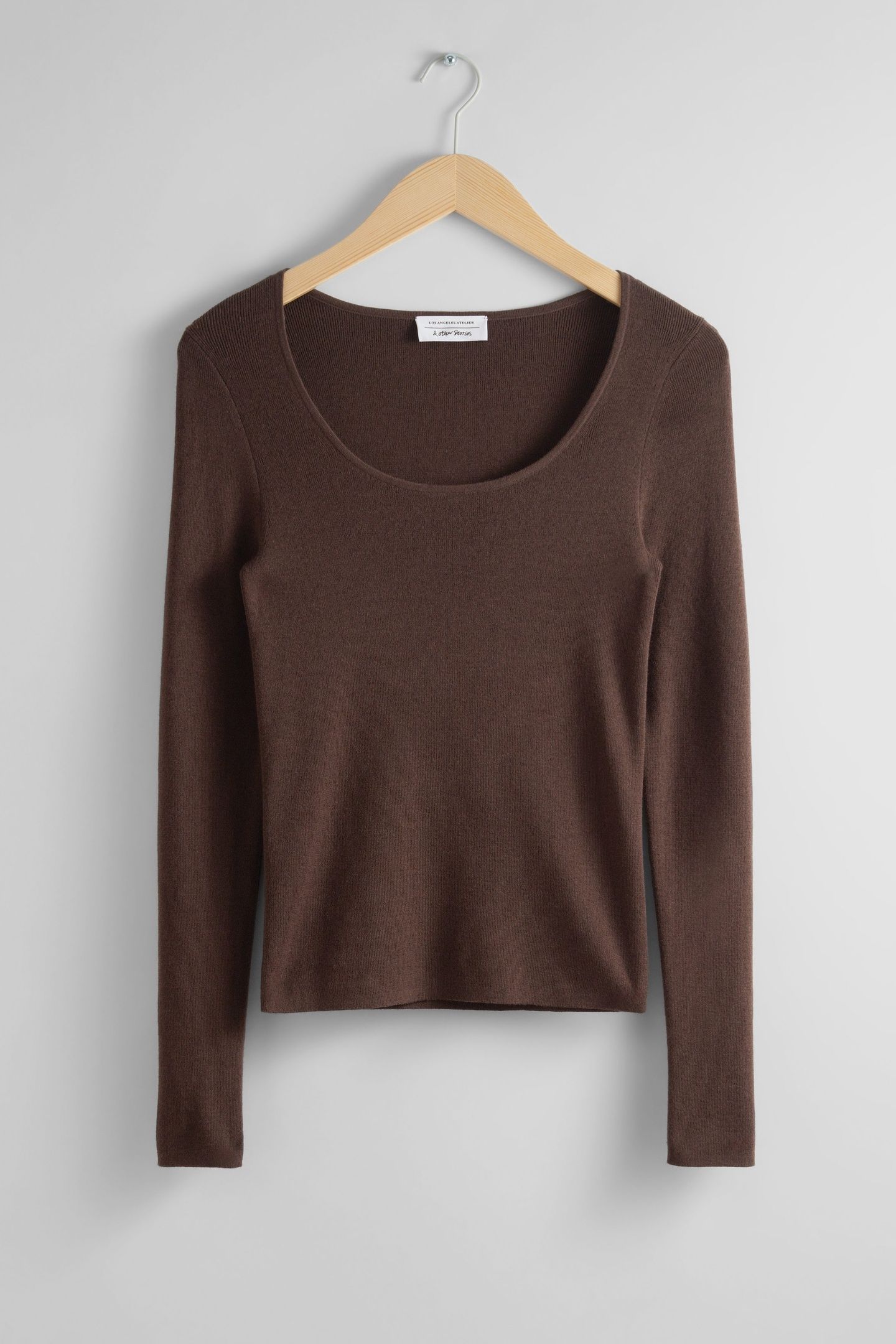 LA CICCI TOP BROWN 3
