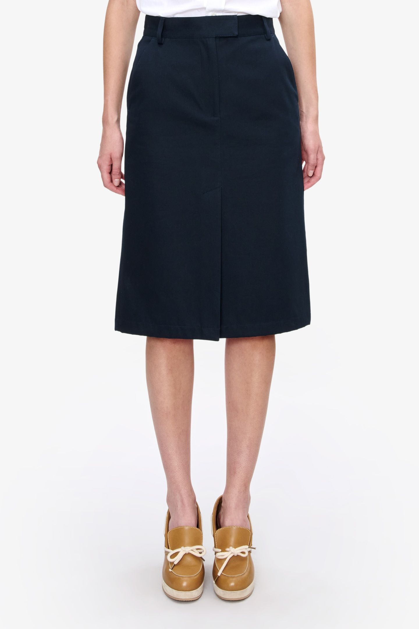 SKIRT STRAIGHT DARK NAVY 1