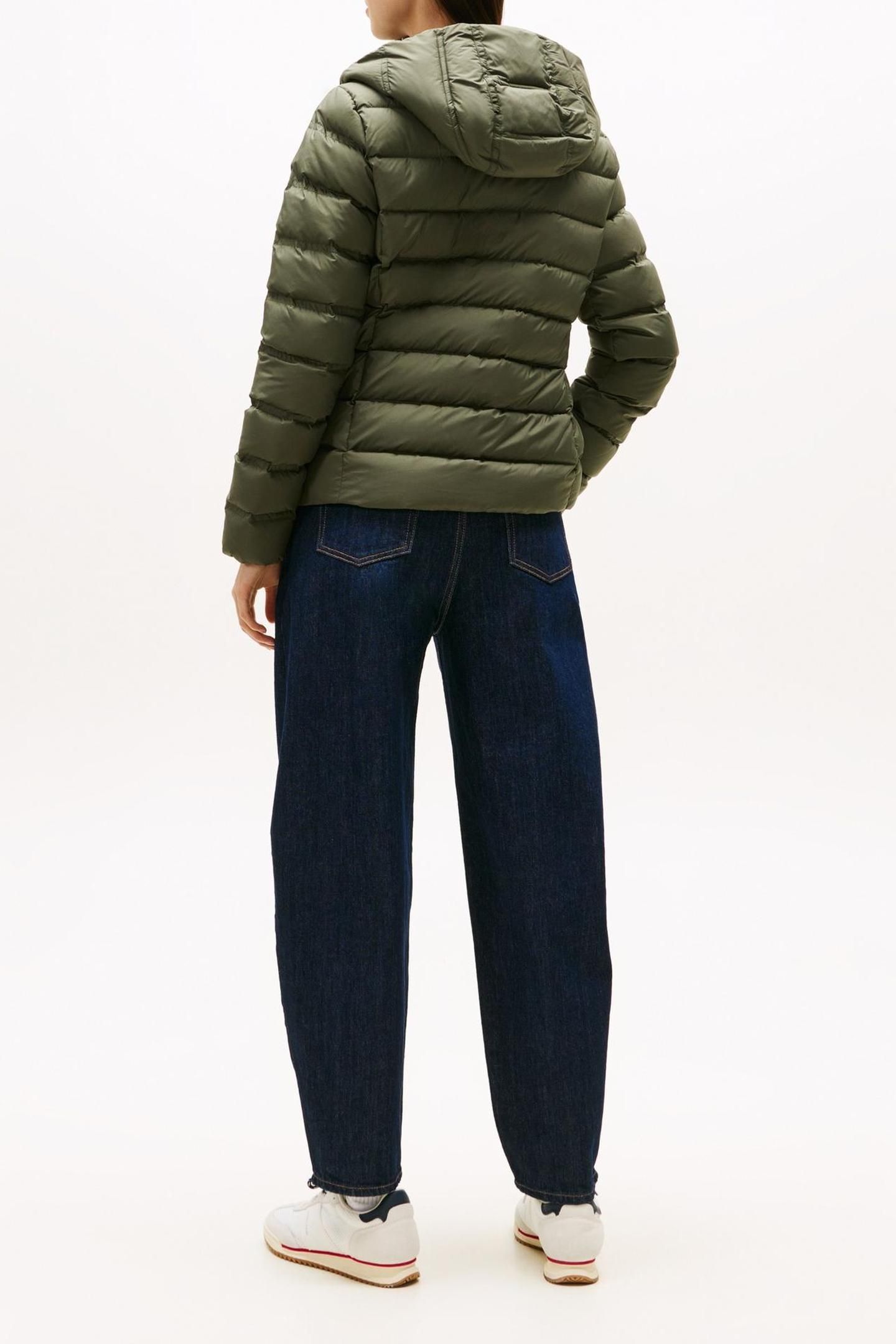 TJW SLIM HOOD JACKET PEWTER GREEN 2