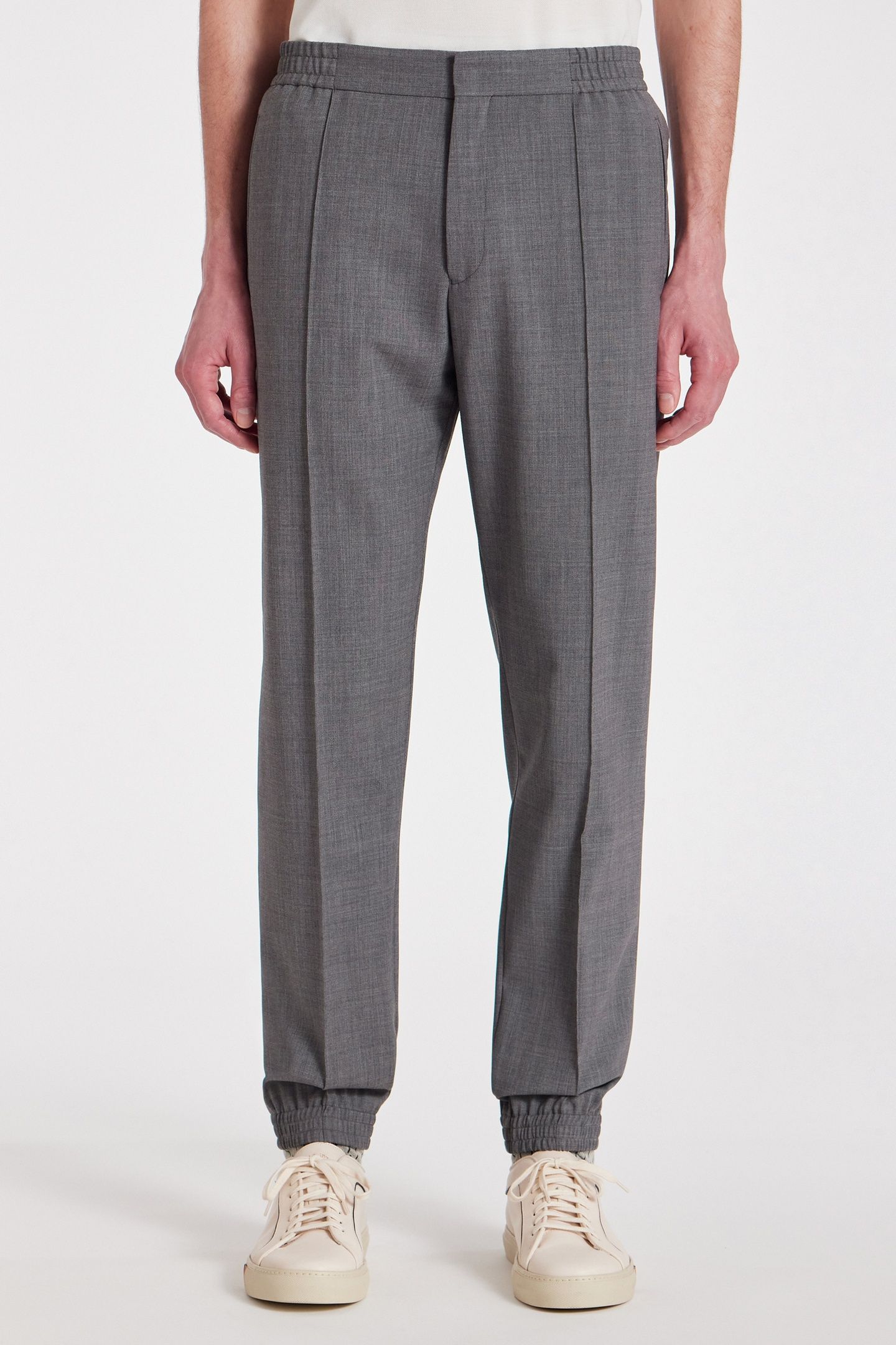 MENS TROUSER GREY MELANGE 1
