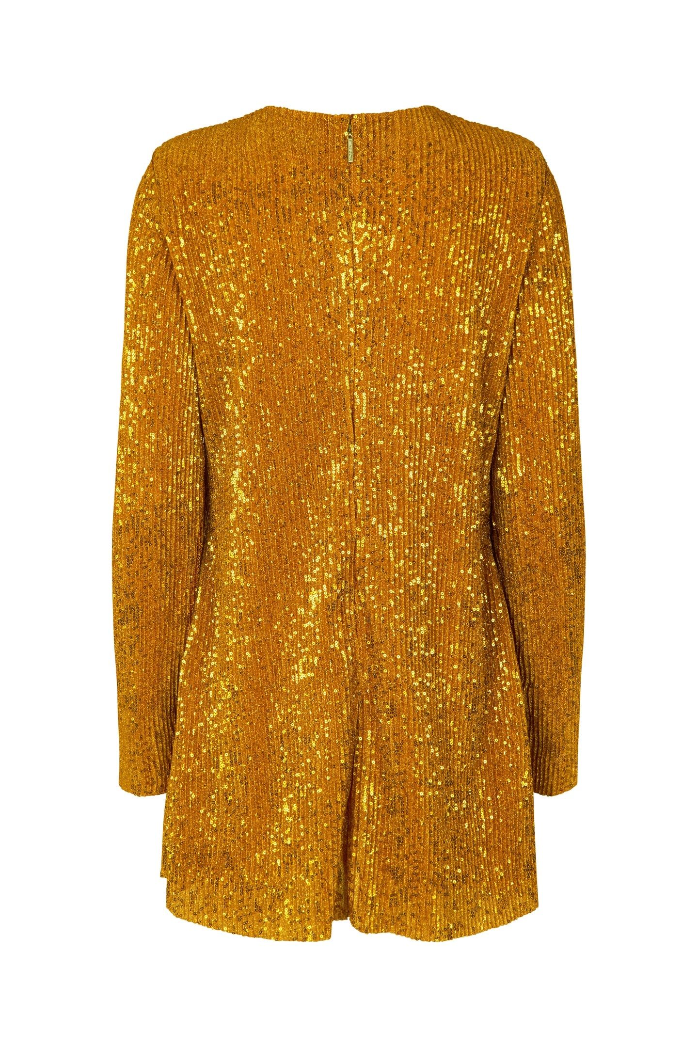 ODIS DRESS SHORT GOLD 4