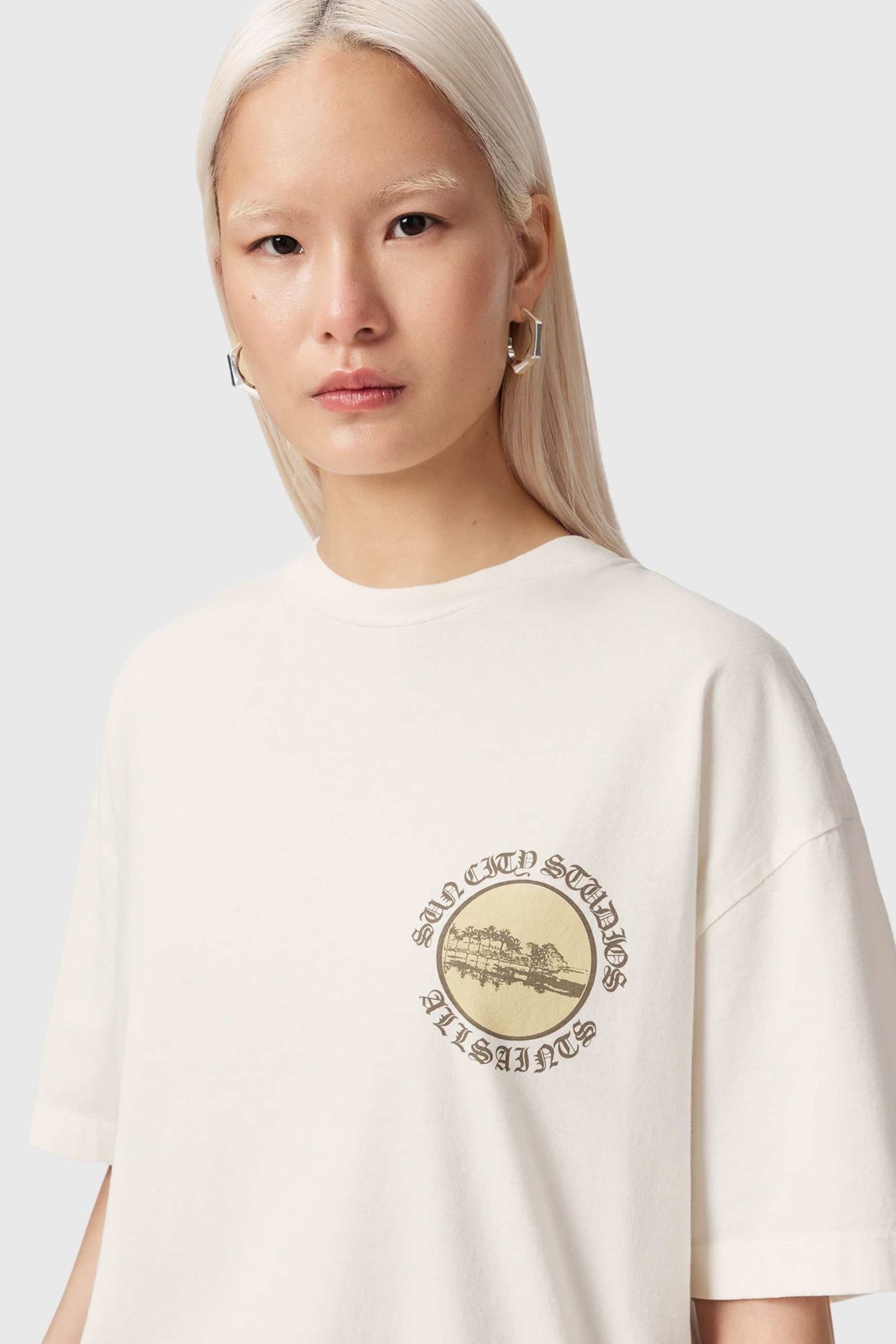 SUN CITY ETTA TEE EGRET WHITE 7