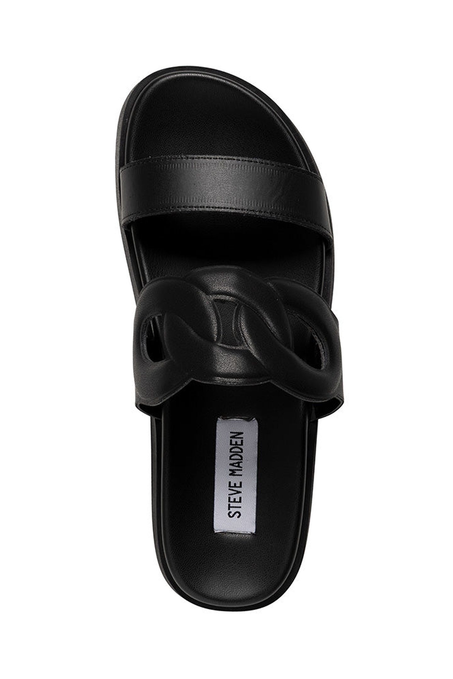 MYRTLE SANDALS BLACK LEATHER 5