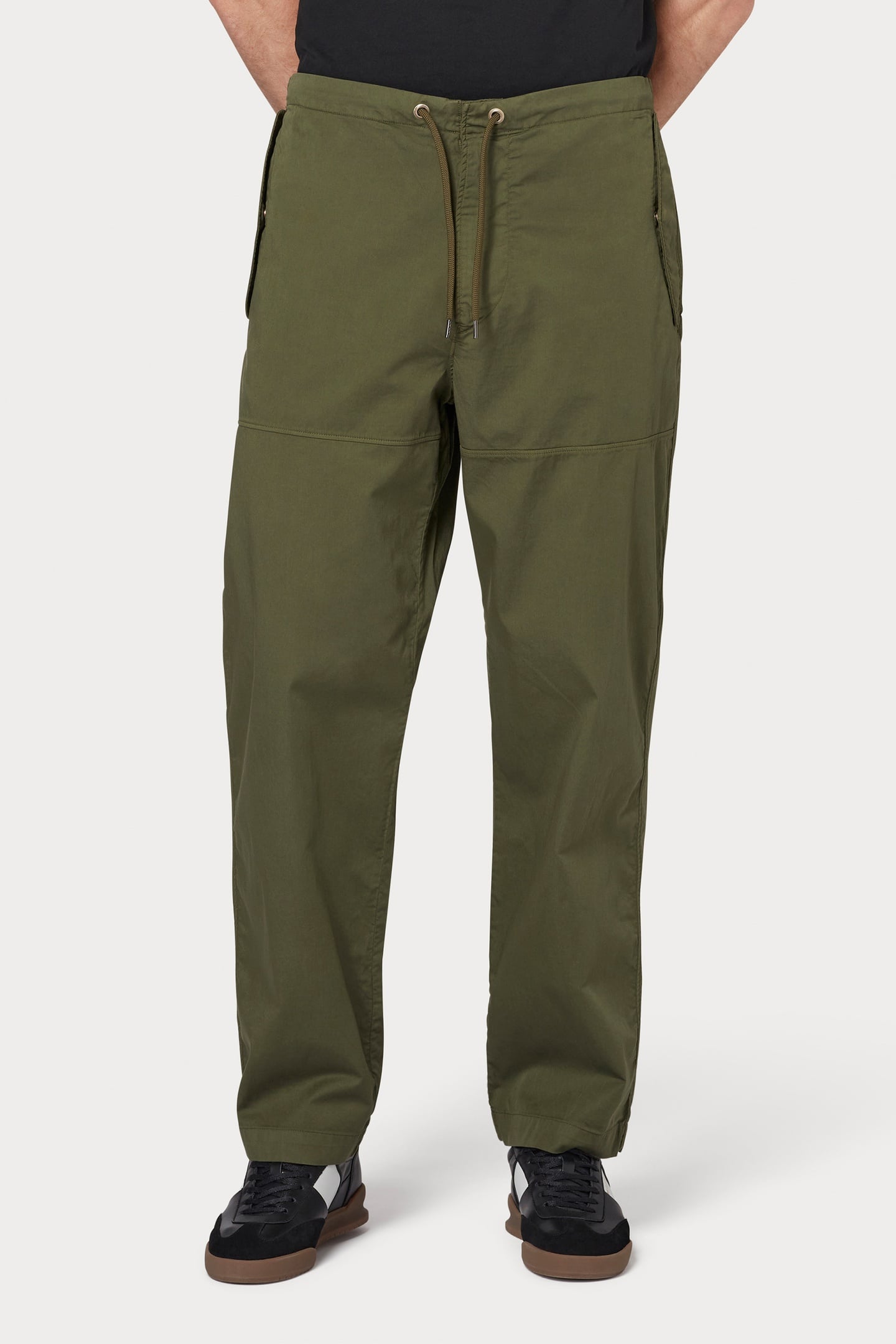 MENS CARGO TROUSER MILITARY GREEN 1