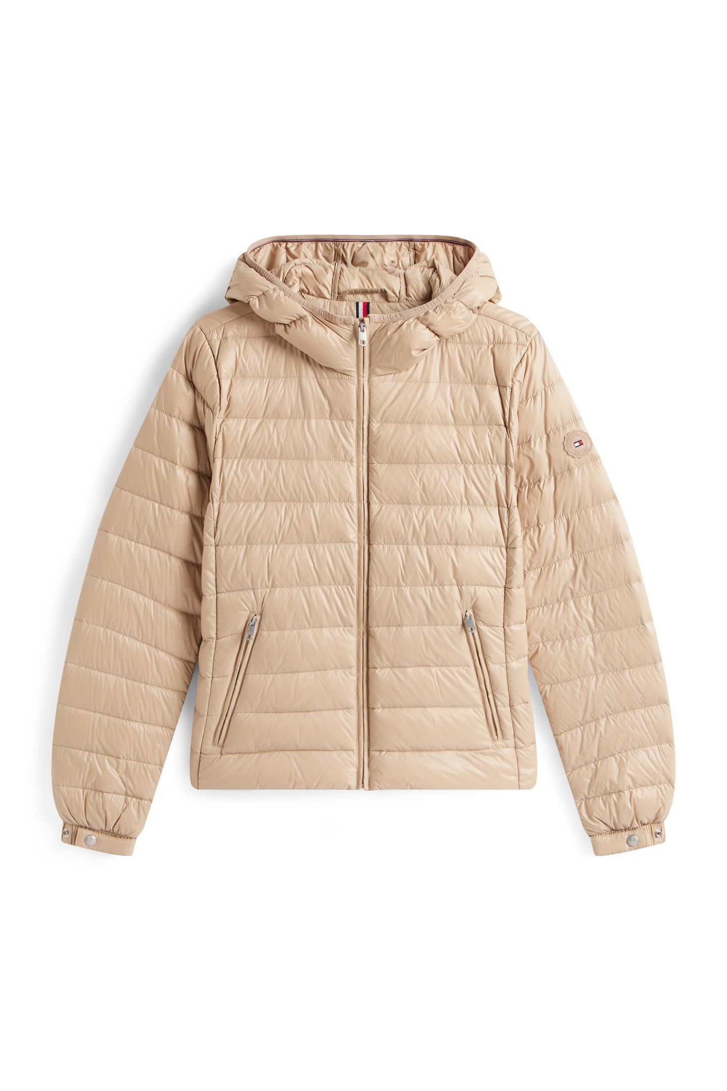 UL DOWN REG HOODED JACKET BEIGE 4