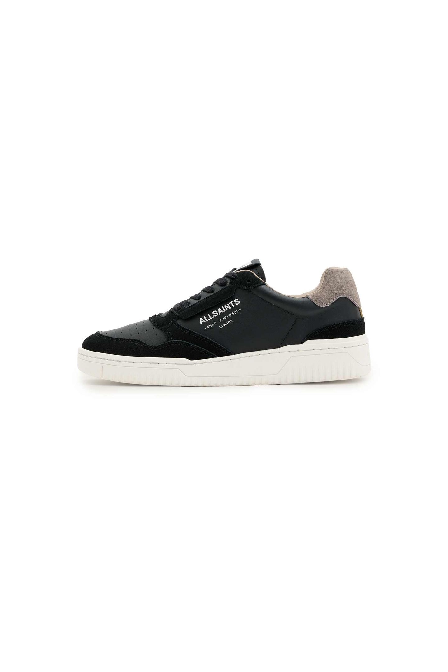 REGAN LOW TOP BLACK/GREY 1