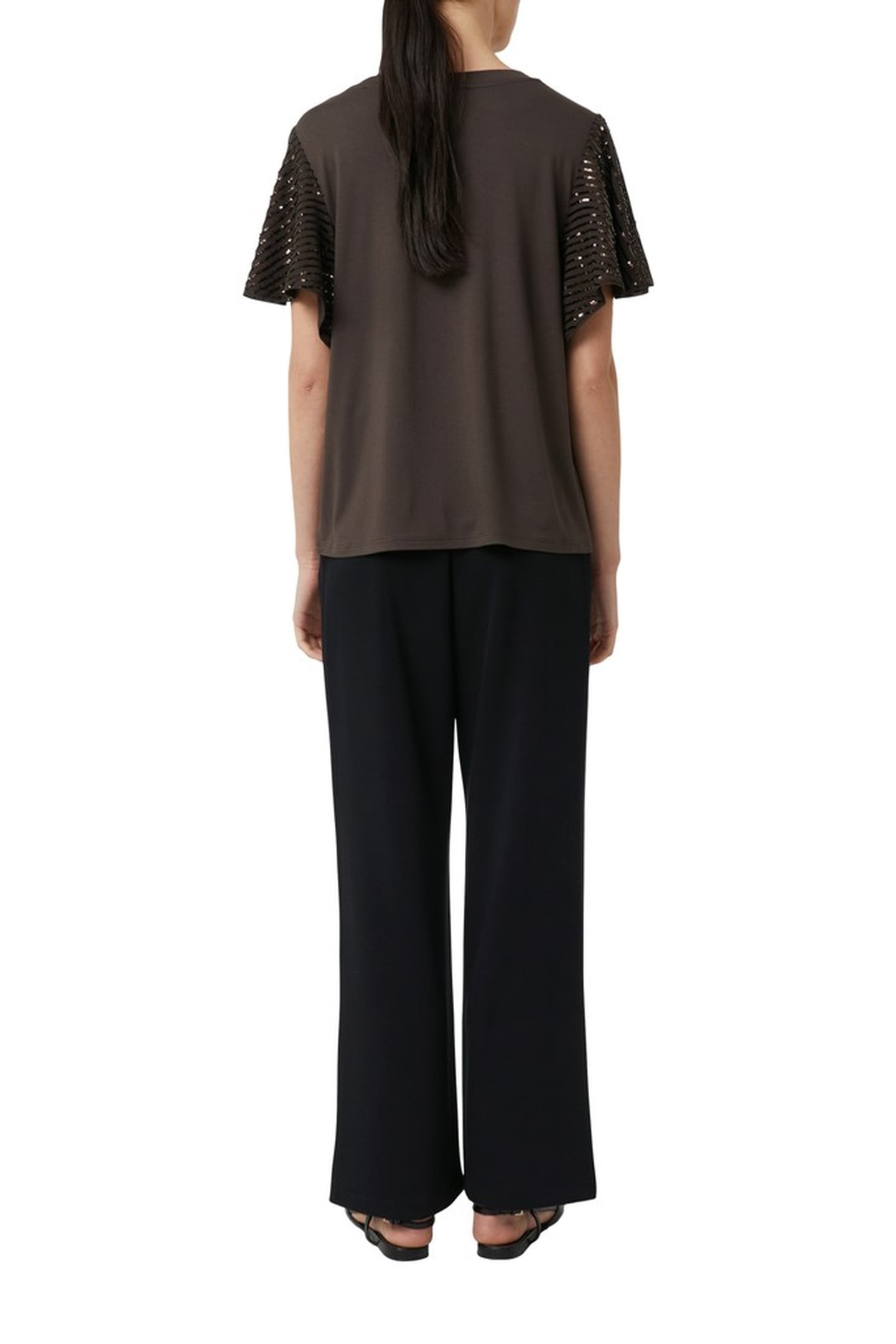 COMMA T-SHIRTS BROWN 3