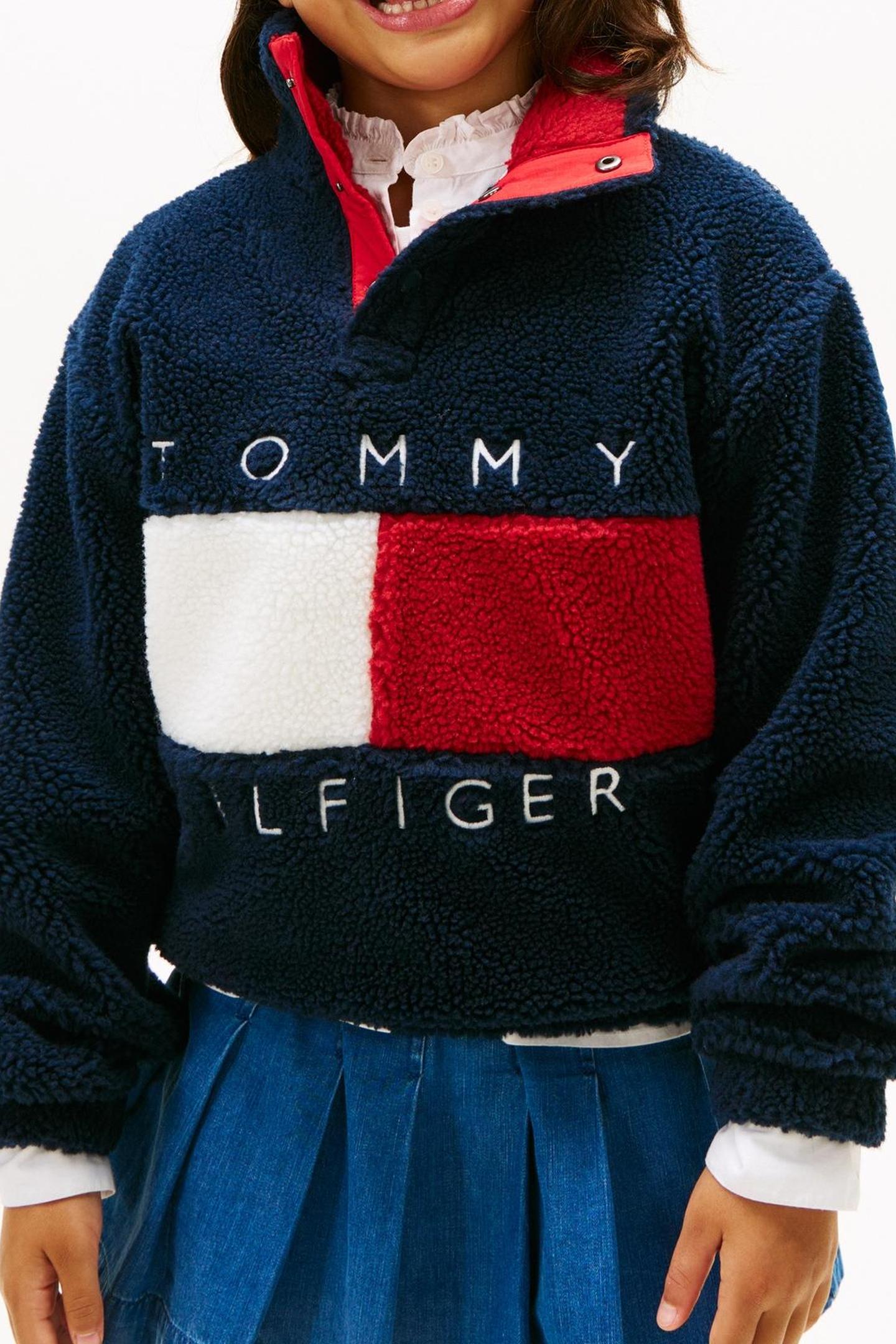 UNISEX HERITAGE FLAG FLEECE DARK NIGHT NAVY 4